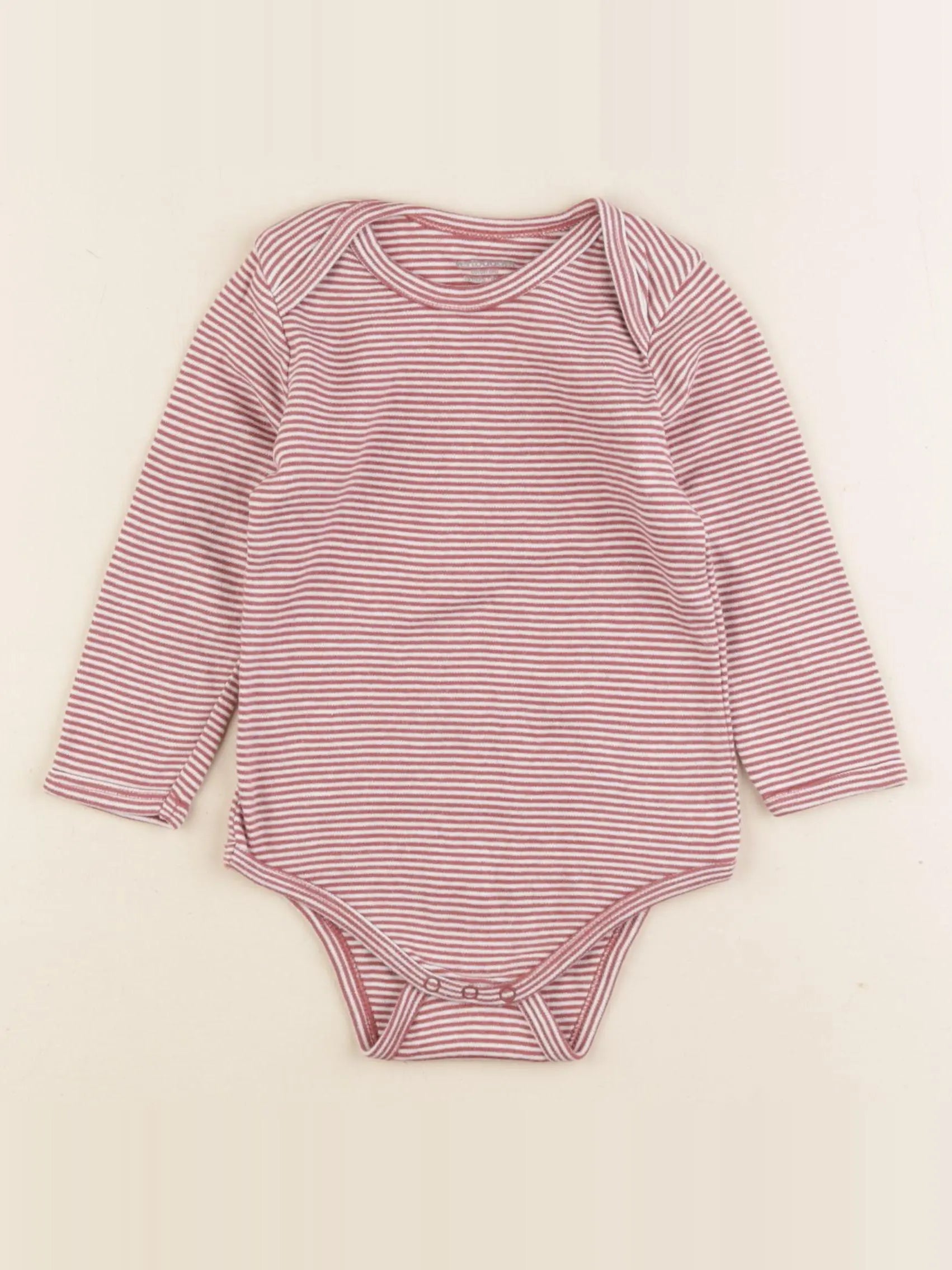 Vertbaudet - body marron - 18 mois