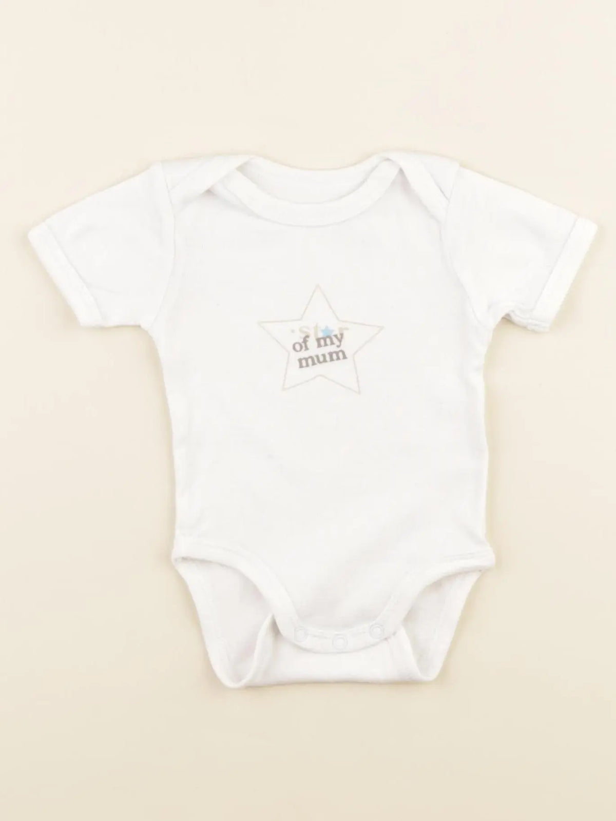 Vertbaudet - body blanc - 1 mois