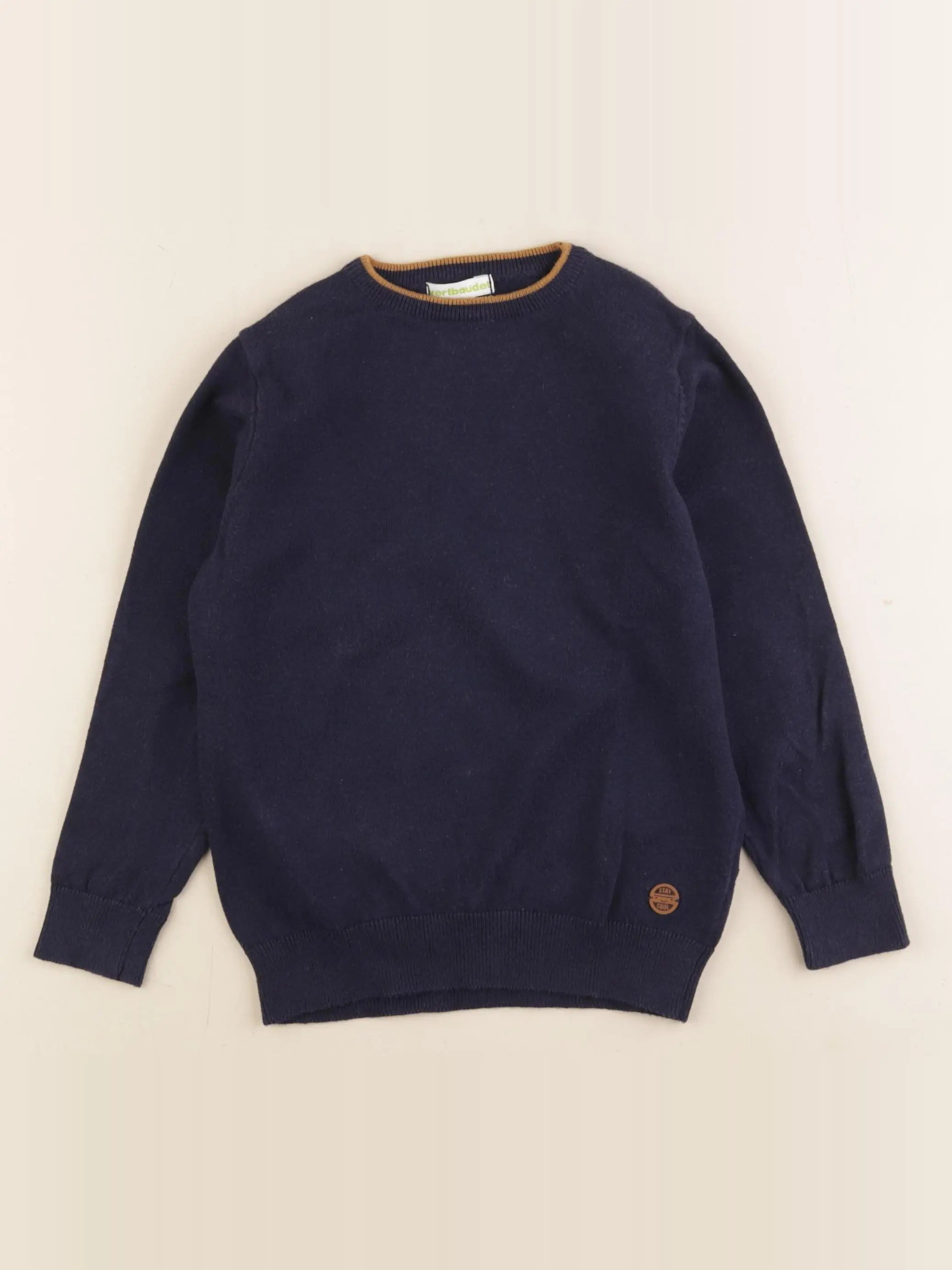 Vertbaudet - pull bleu - 5 ans