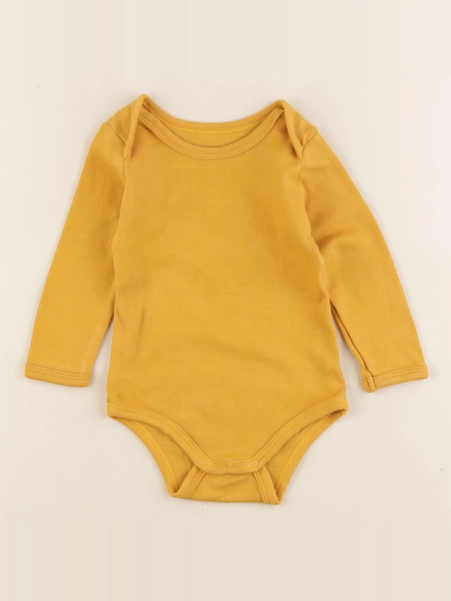 Vertbaudet - body jaune - 9 mois