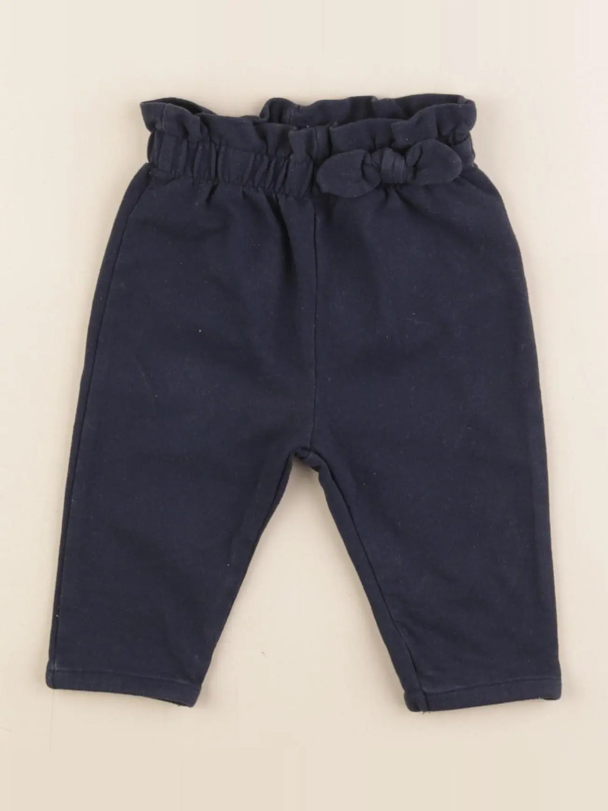 Vertbaudet - pantalon bleu - 6 mois