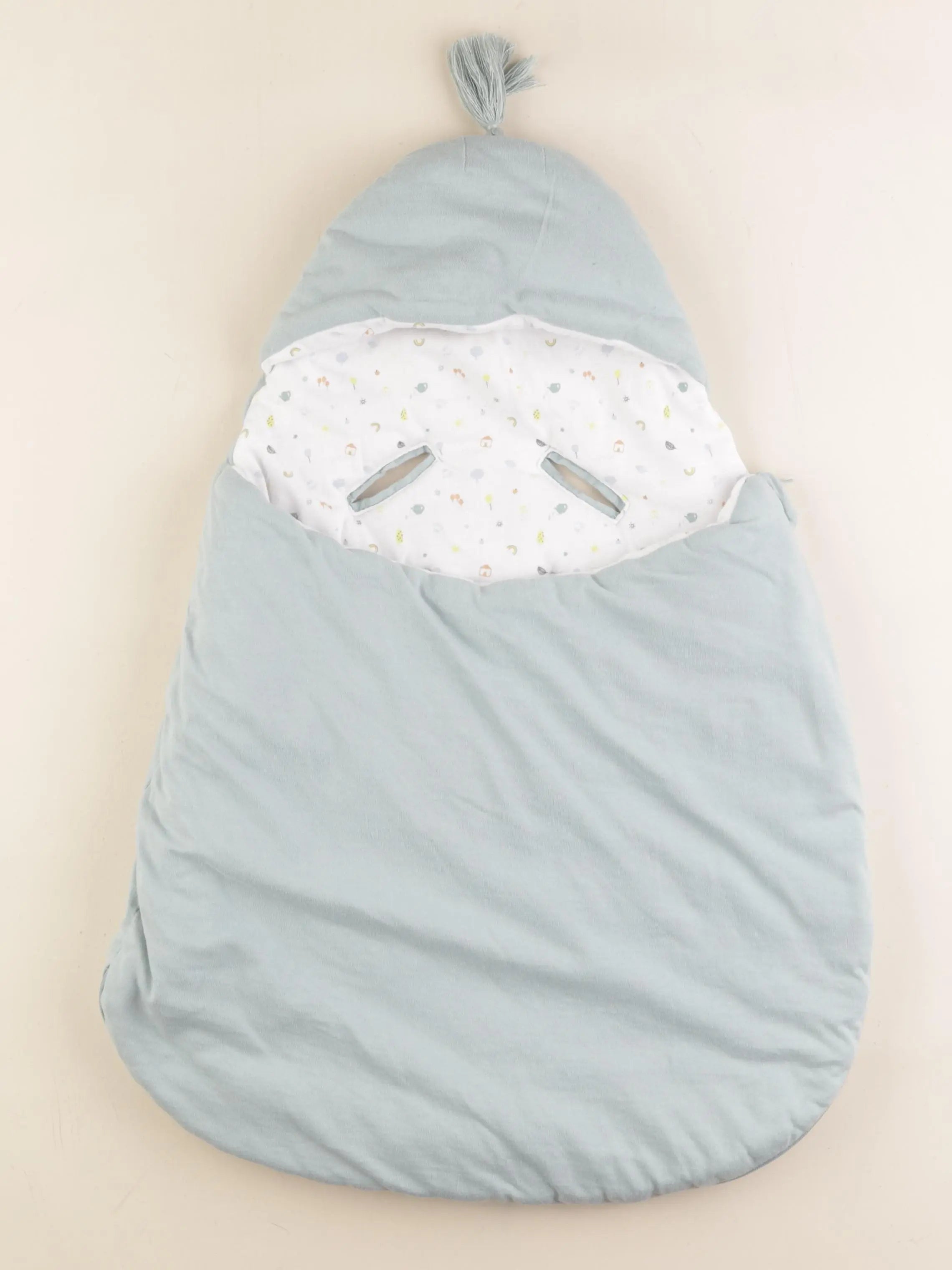 Vertbaudet - nid d'ange vert - 0/6 mois