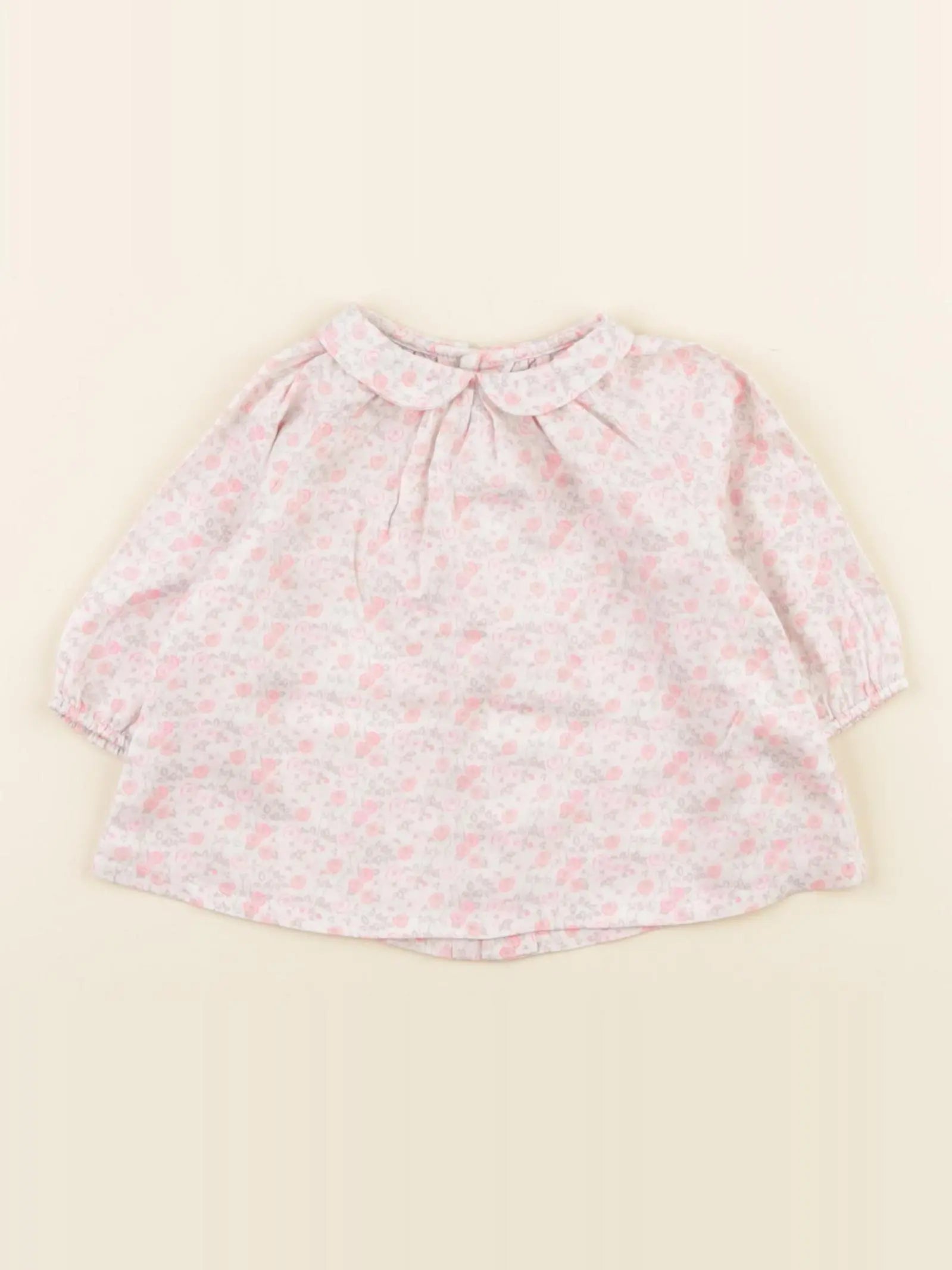 Boutchou - blouse multicolore - 3 mois