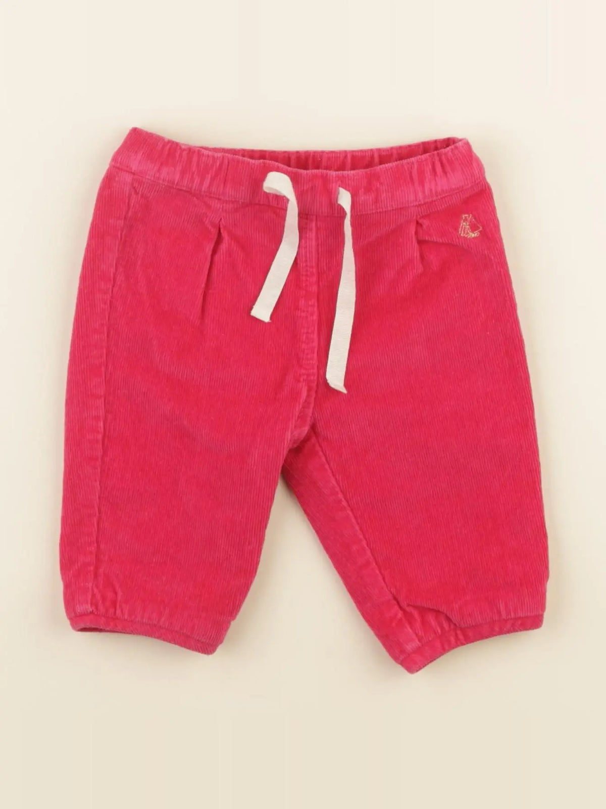 Petit Bateau - pantalon rose - 3 mois