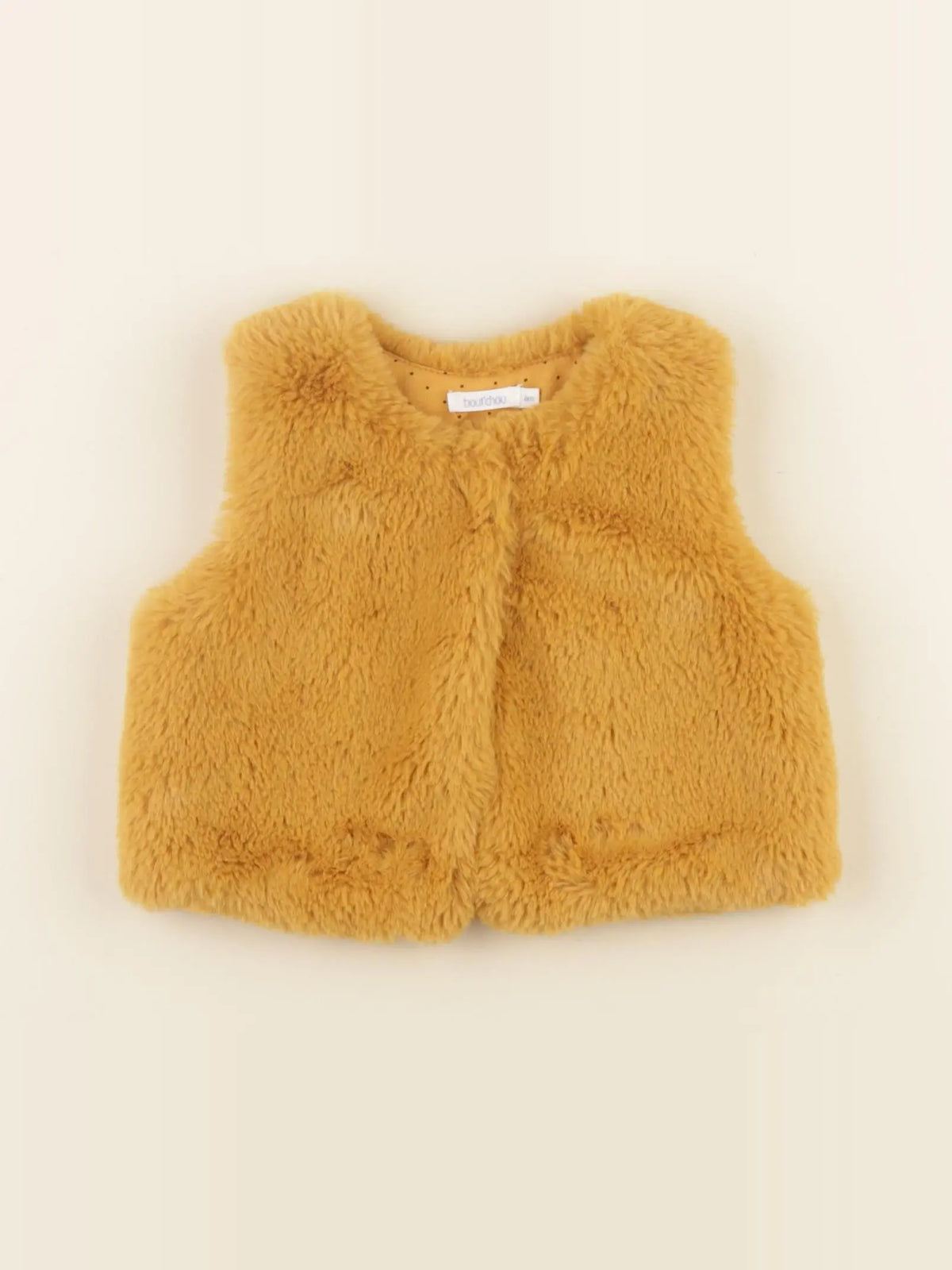 Boutchou - gilet jaune - 6 mois