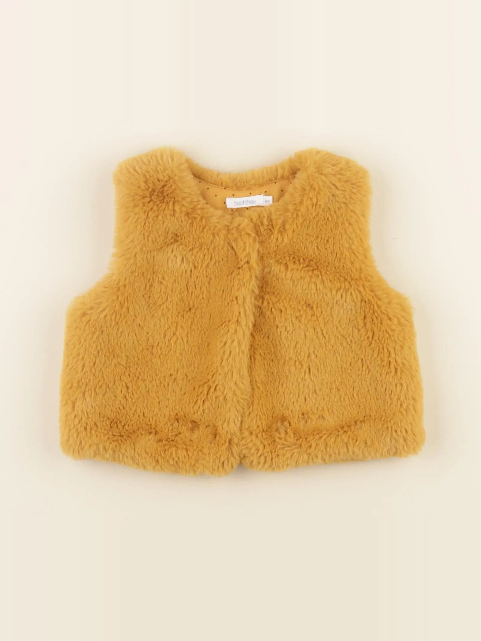 Boutchou - gilet jaune - 6 mois