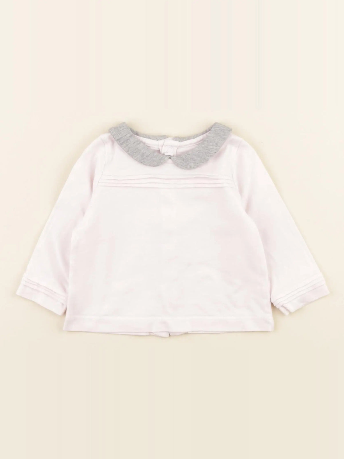 Natalys - tee-shirt rose - 6 mois