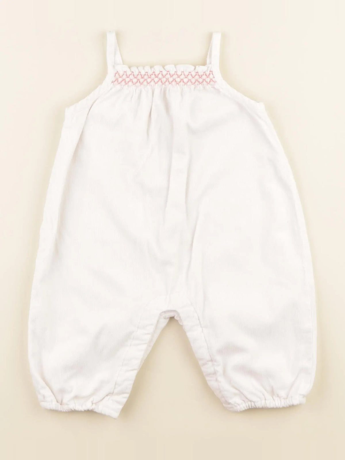 Boutchou - combinaison doublé rose - 3 mois