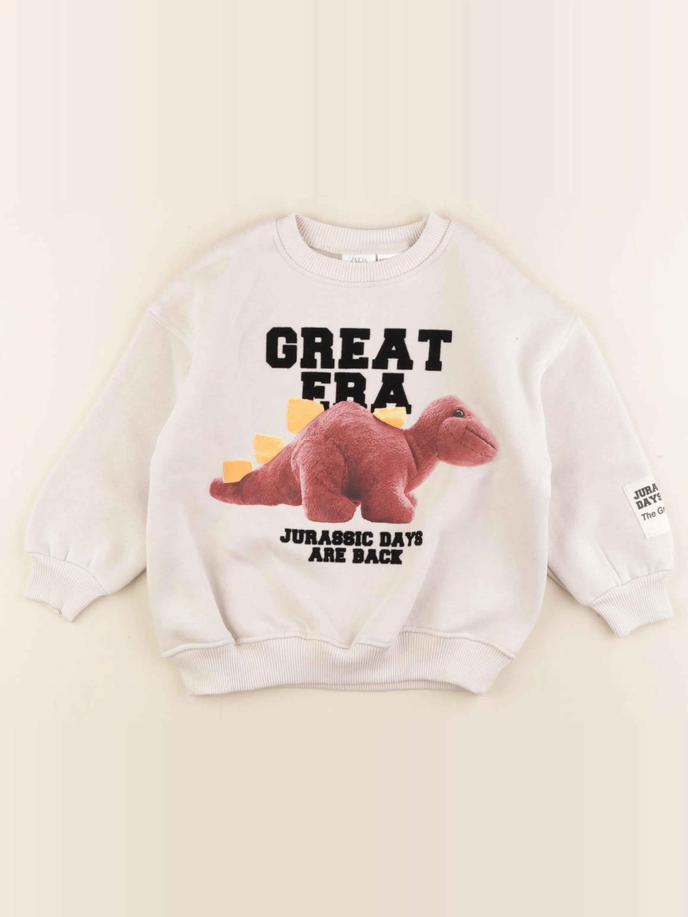 Zara - sweat blanc - 3 ans