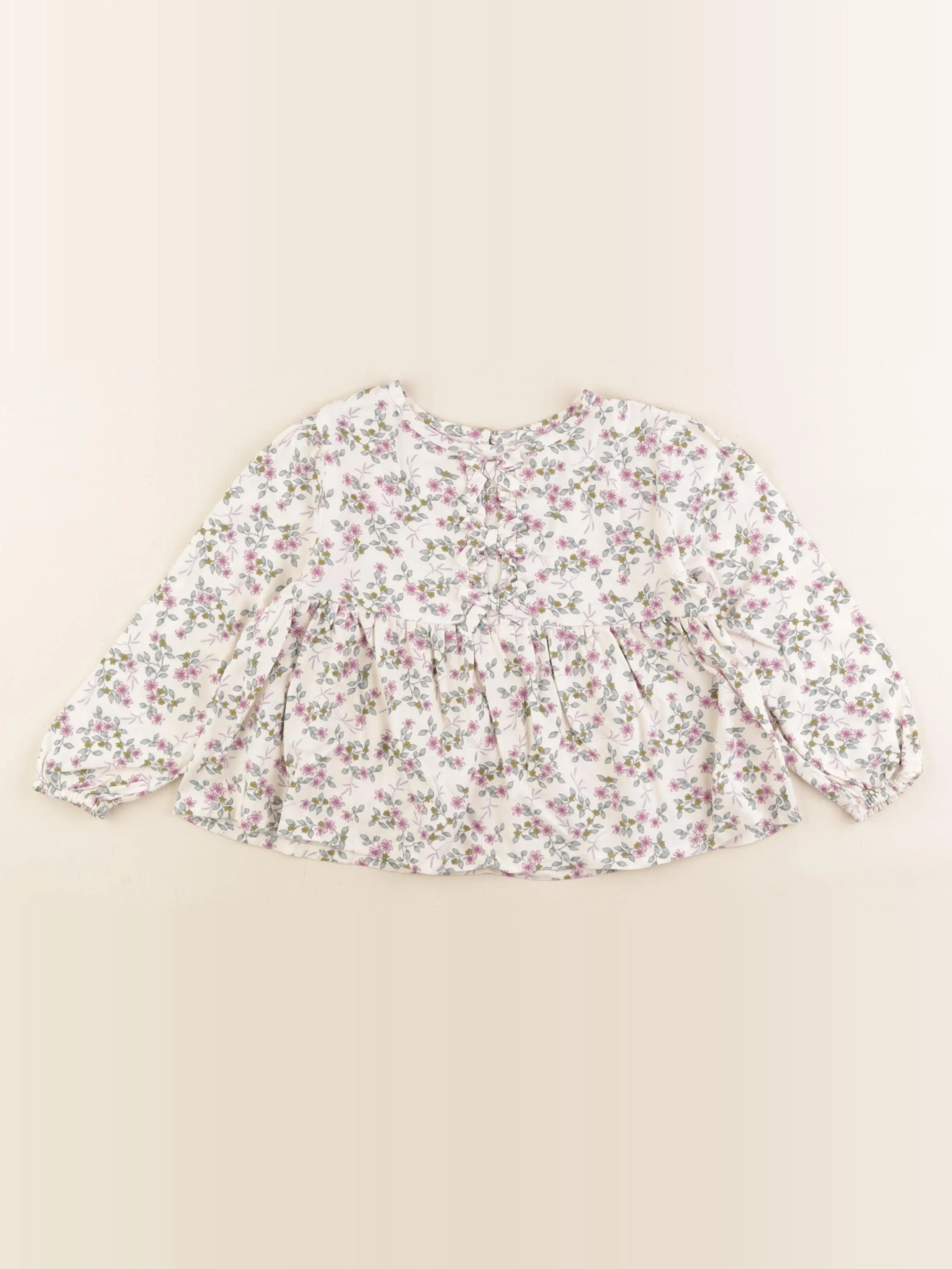 Vertbaudet - blouse multicolore - 4 ans