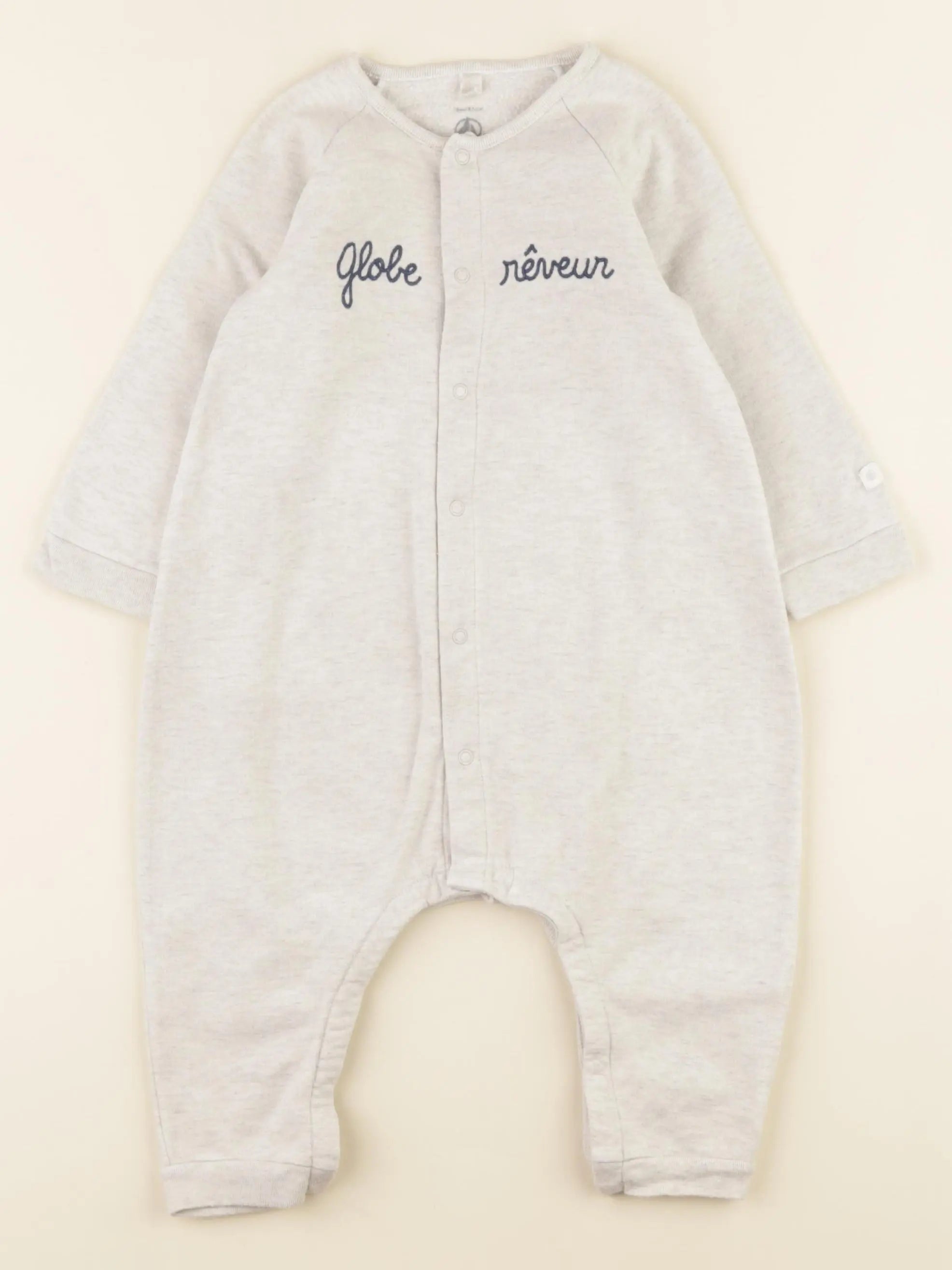 Petit Bateau - combinaison beige - 18 mois