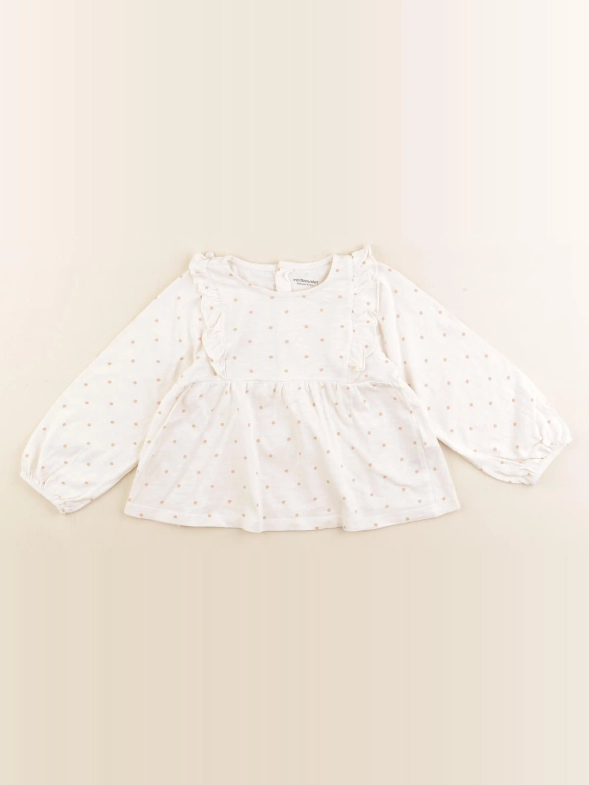 Vertbaudet - tee-shirt blanc - 36 mois