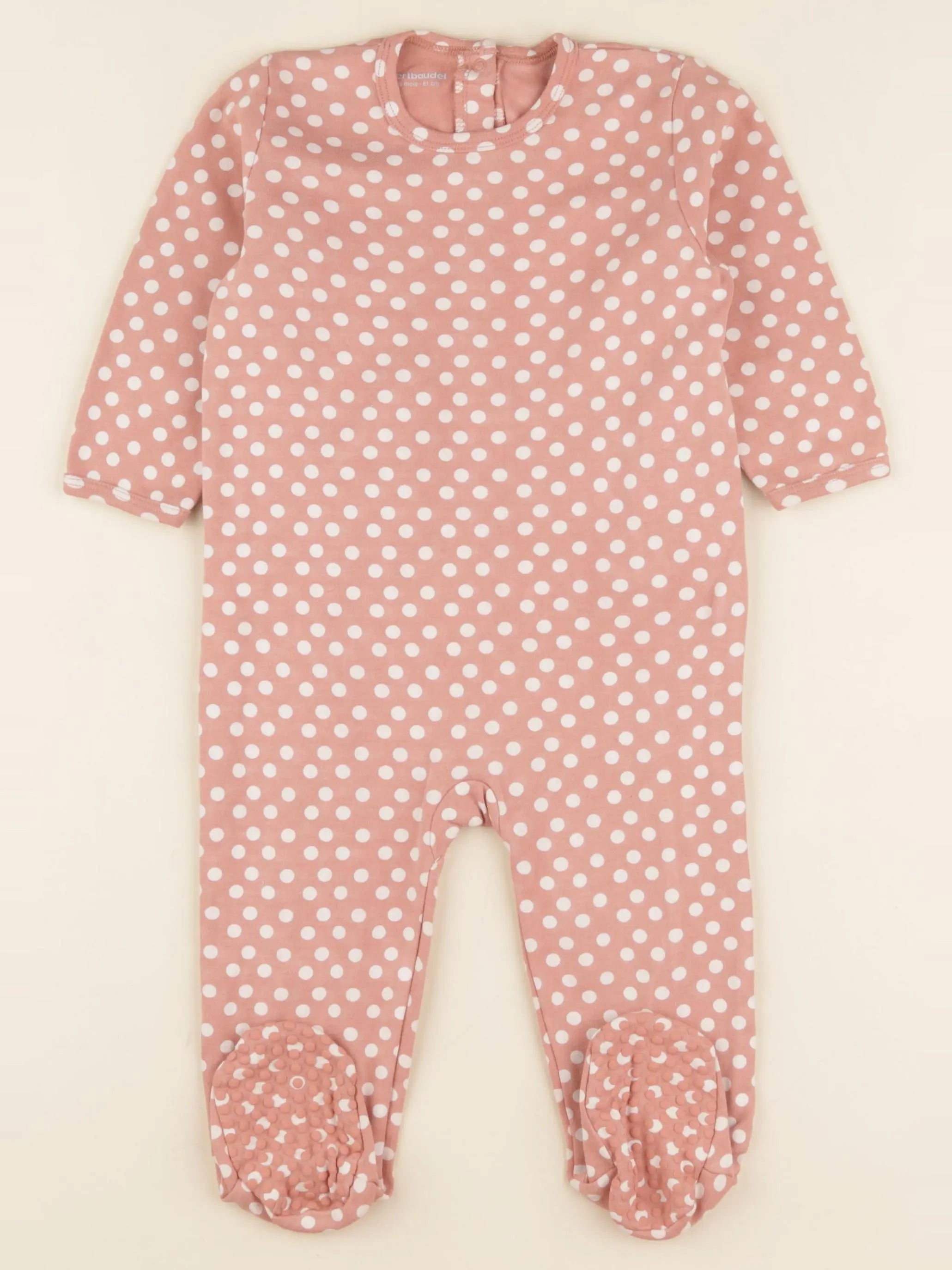 Vertbaudet - pyjama coton rose - 18 mois