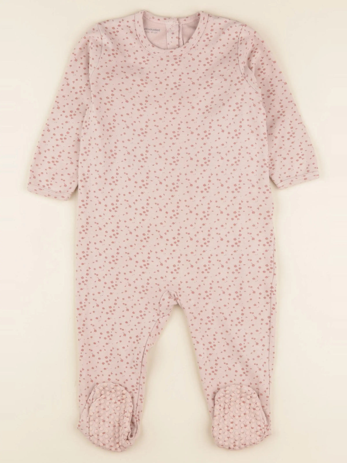 Vertbaudet - pyjama coton rose - 18 mois