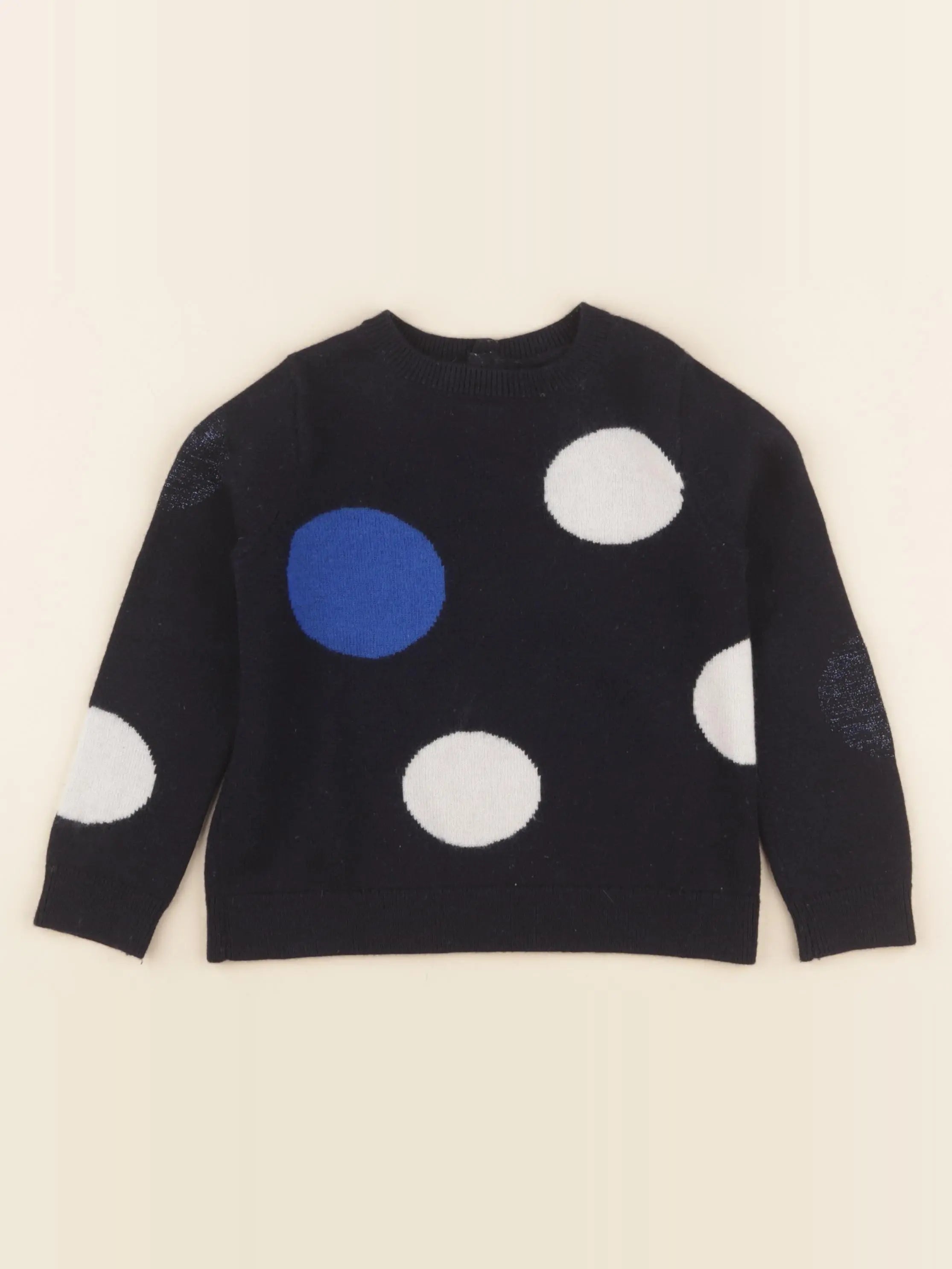 Jacadi - pull bleu - 4 ans