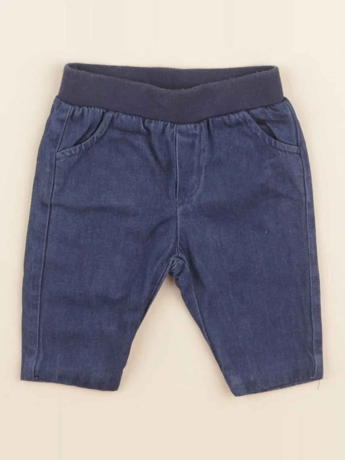 Jacadi - pantalon bleu - 3 mois