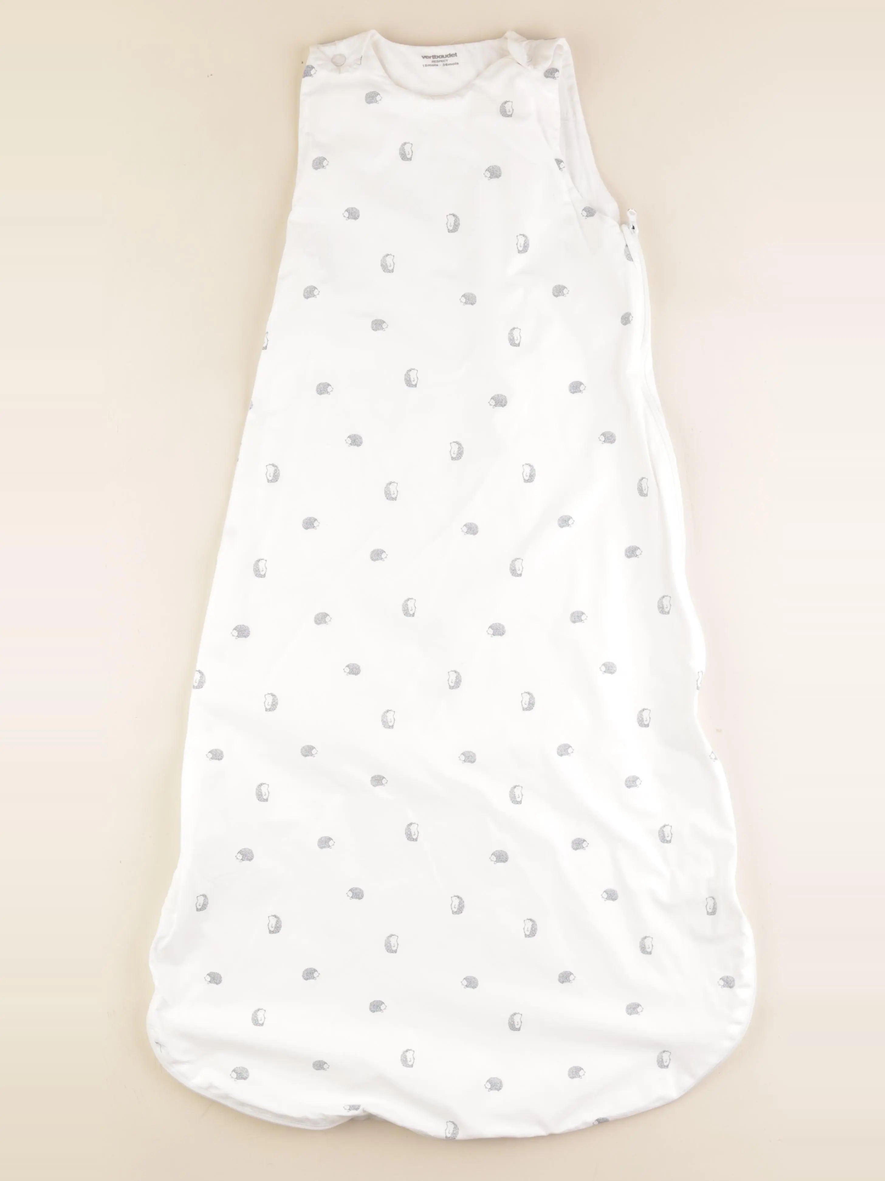 Vertbaudet - gigoteuse TOG 1 blanc - 18/36 mois