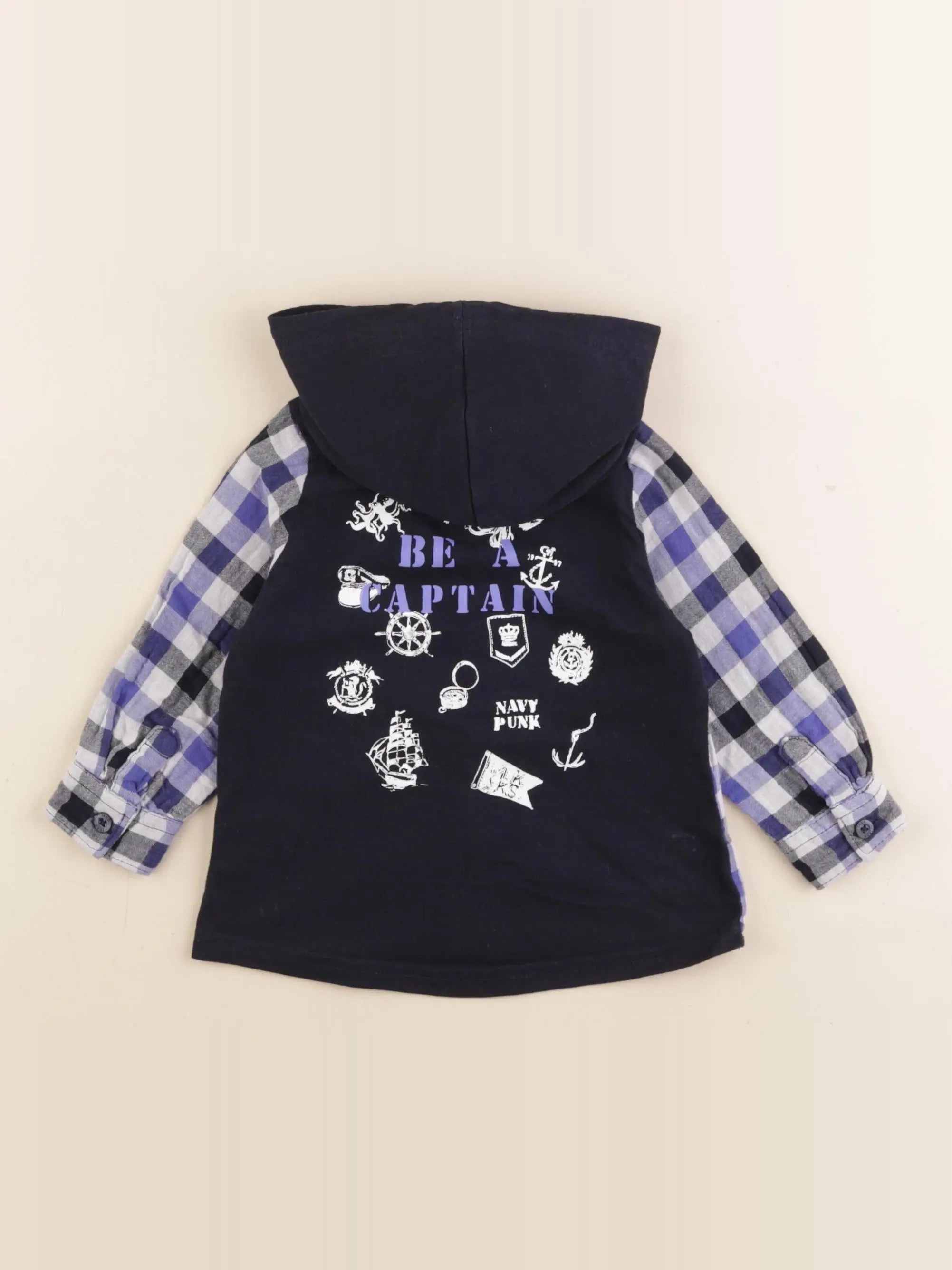 IKKS - chemise bleu - 12 mois