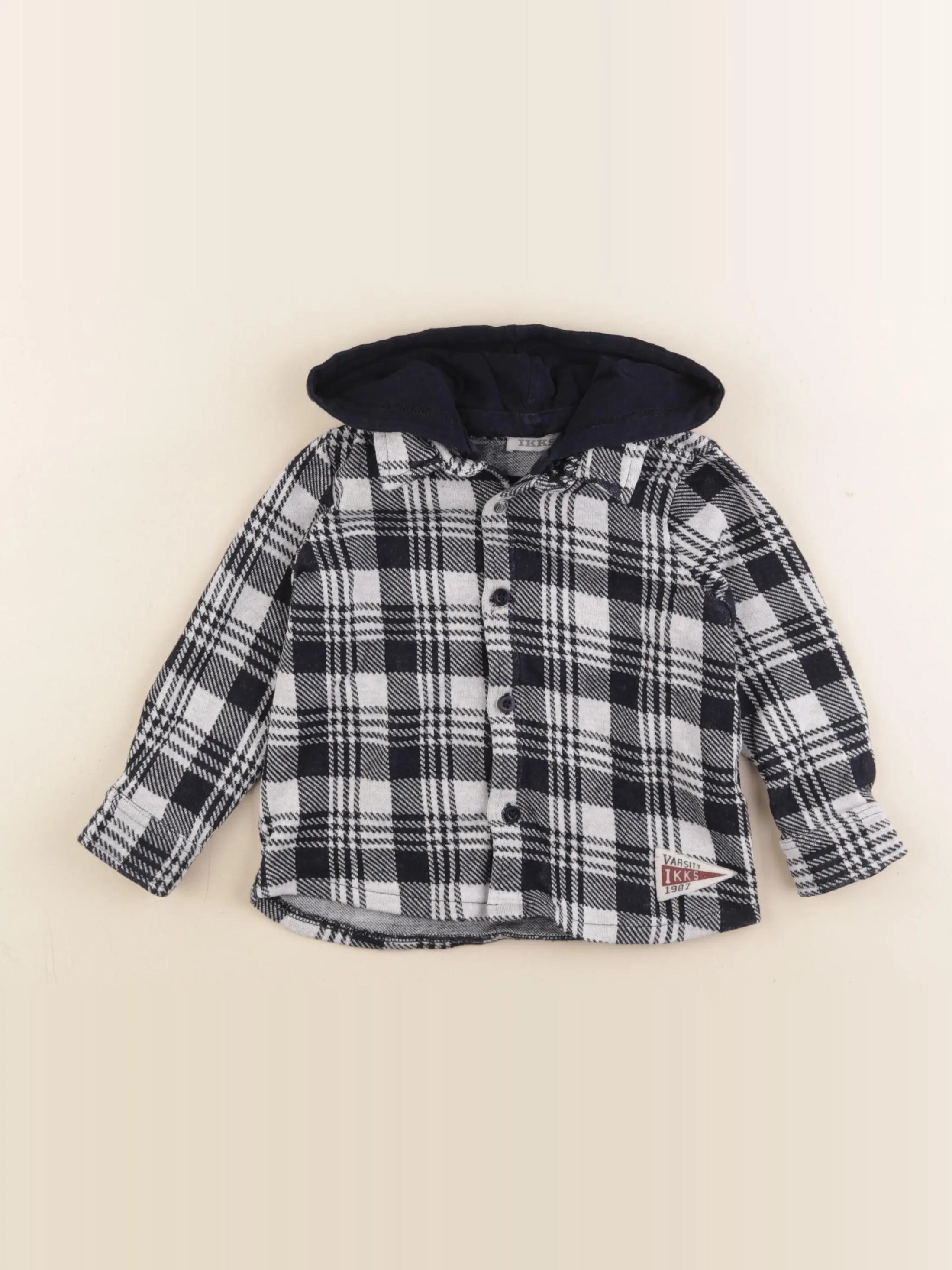 IKKS - chemise bleu - 18 mois