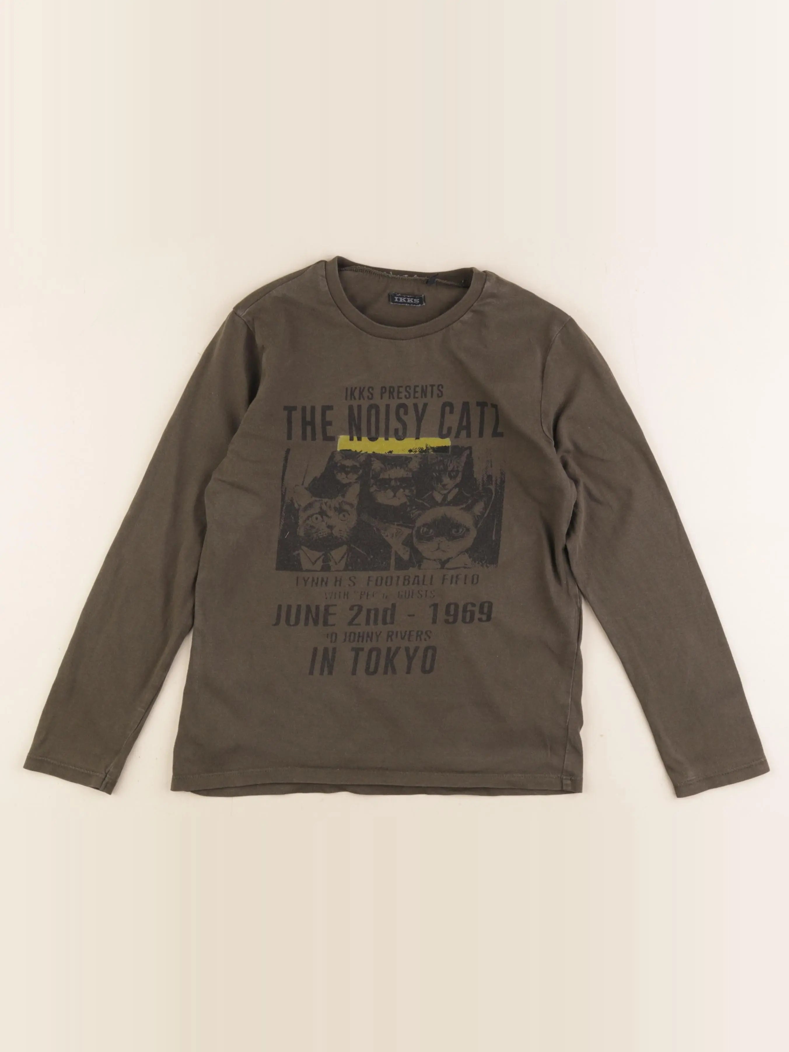 IKKS - tee-shirt vert - 8 ans
