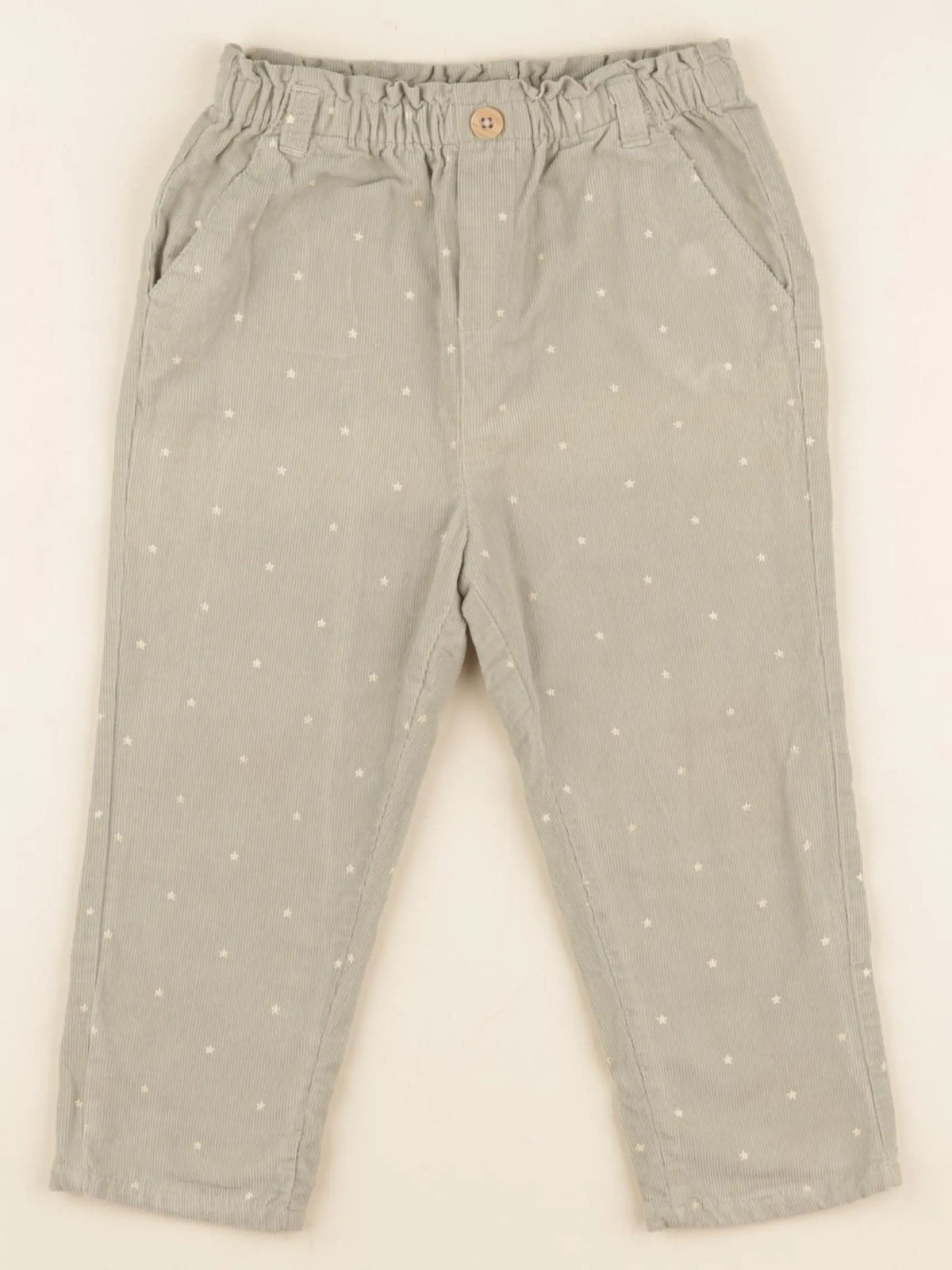 Vertbaudet - pantalon vert - 36 mois