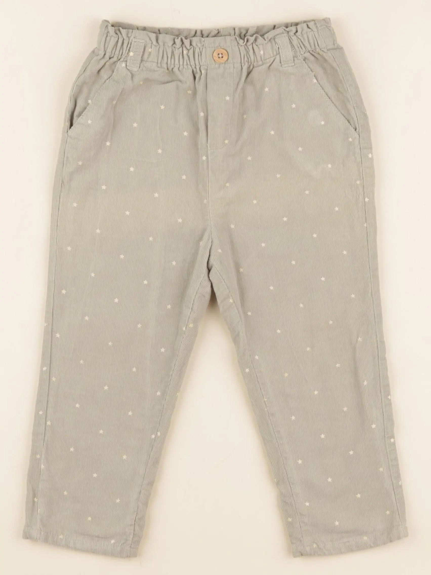 Vertbaudet - pantalon vert - 36 mois