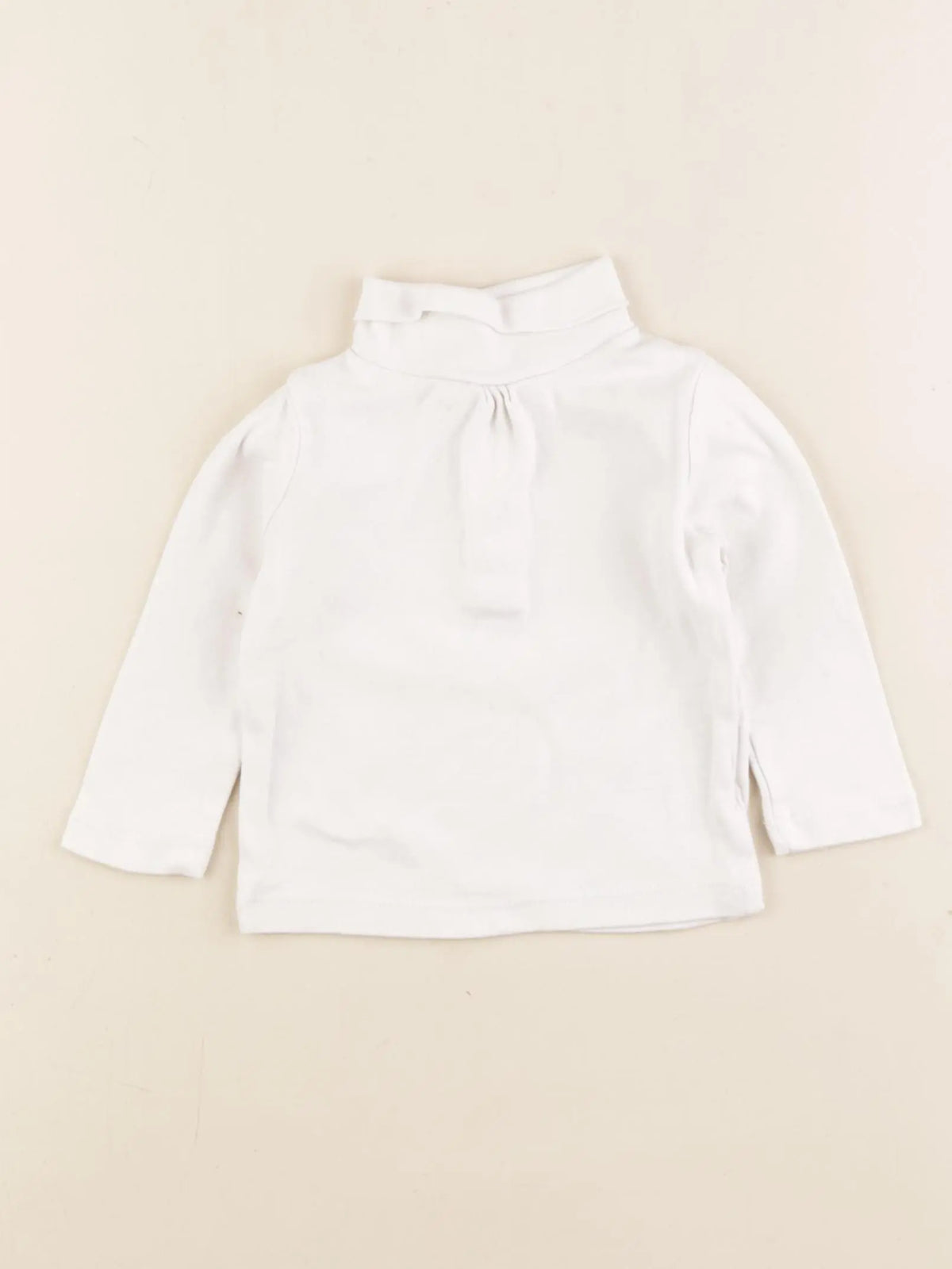 Boutchou - sous-pull blanc - 6 mois