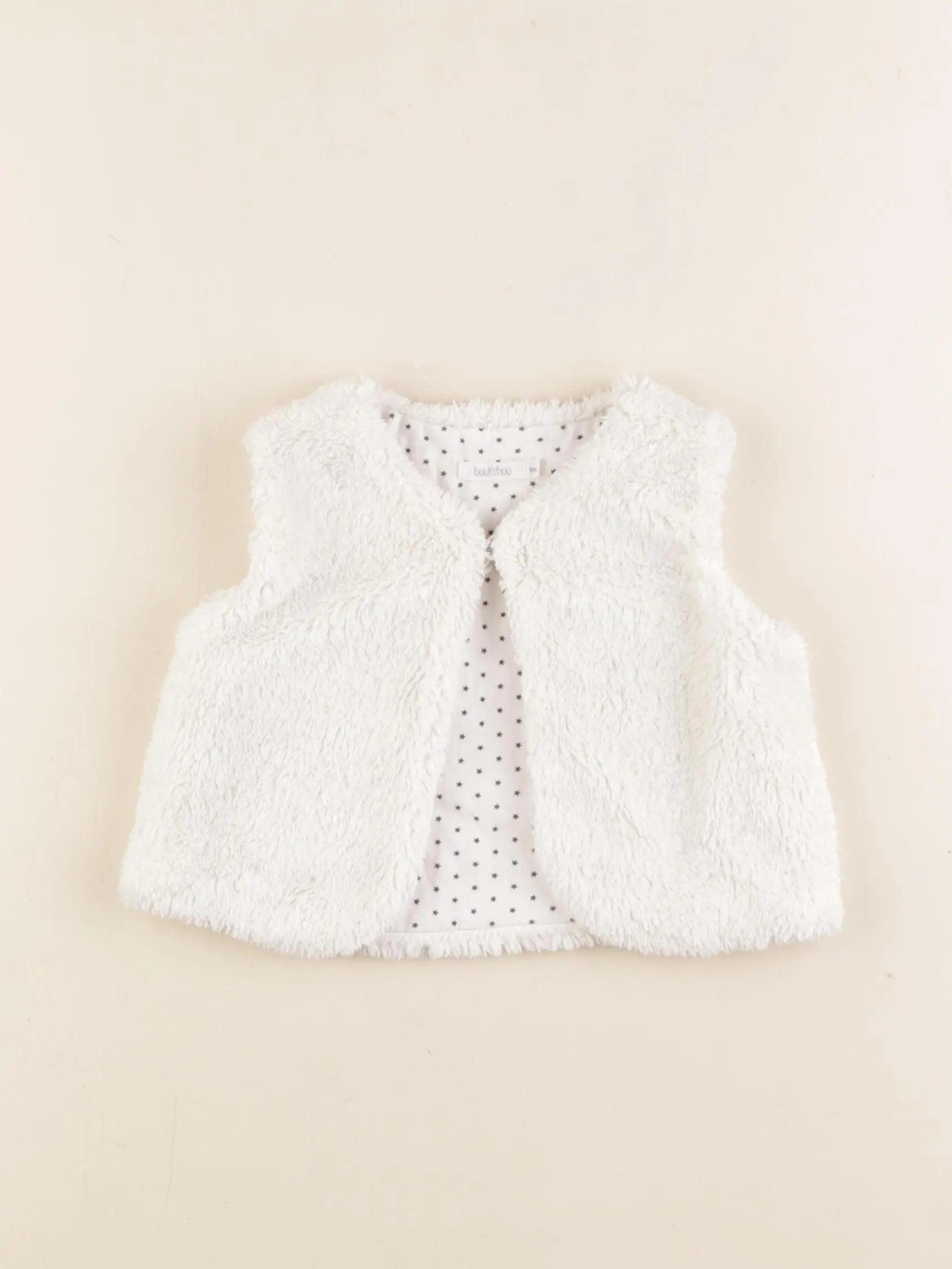 Boutchou - gilet beige - 9 mois