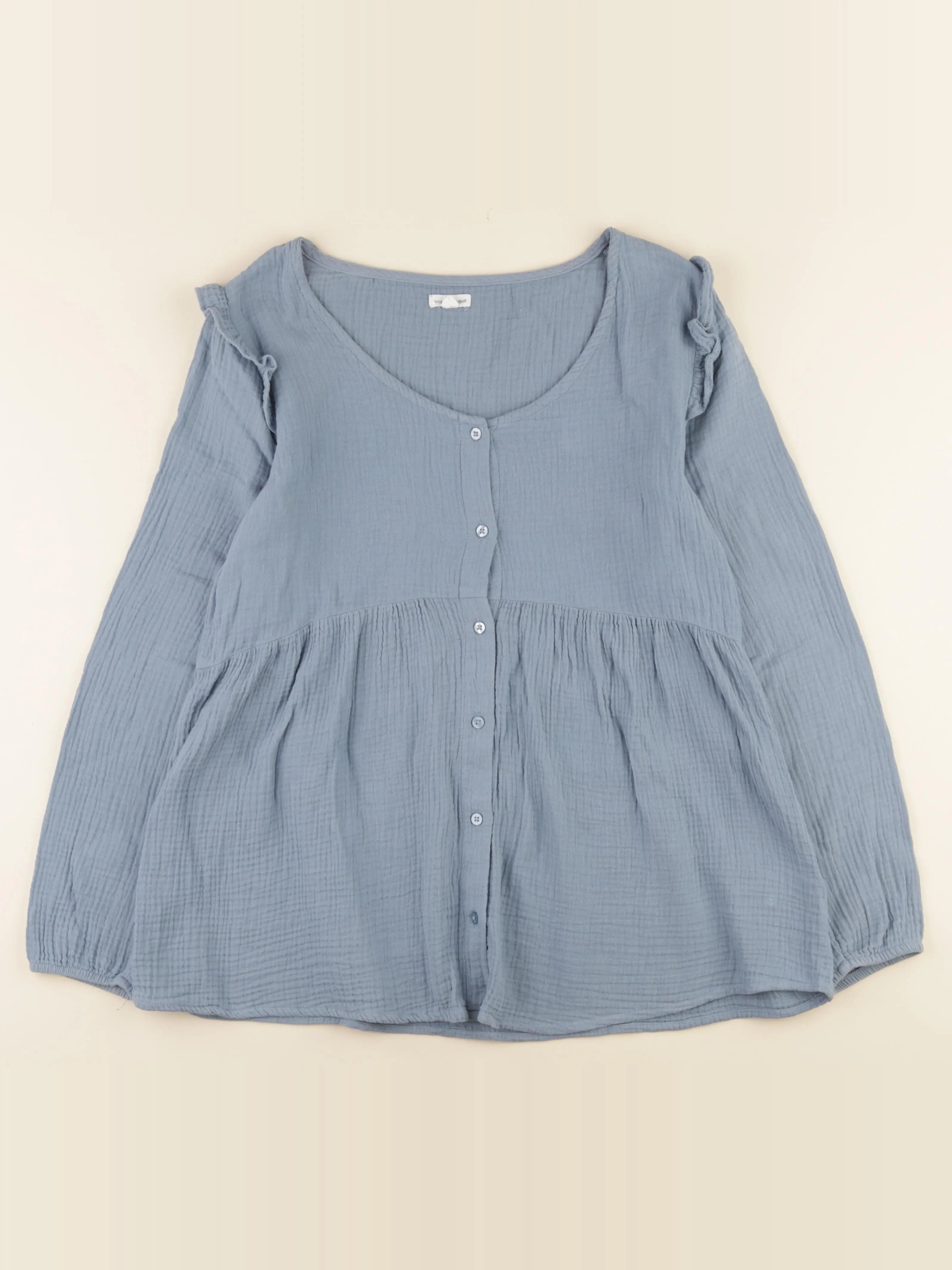 Vertbaudet - blouse grossesse bleu - 38