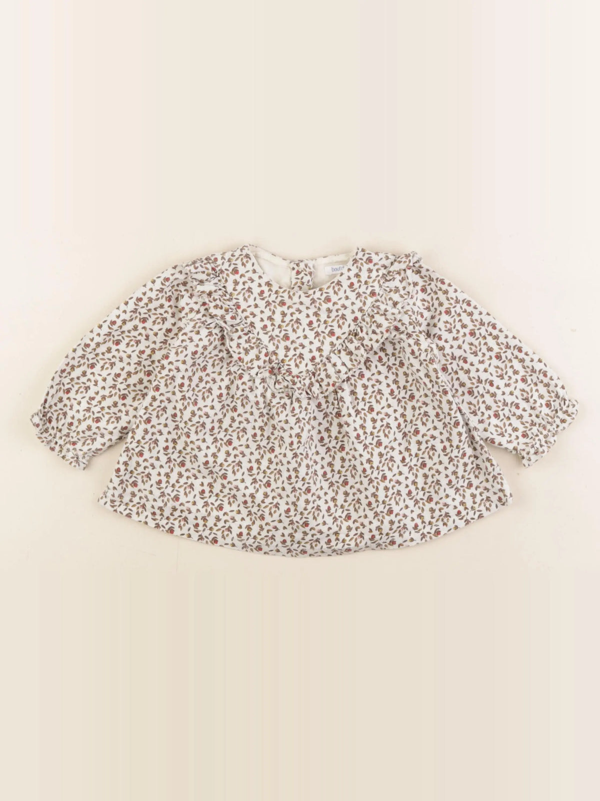 Boutchou - blouse beige - 6 mois