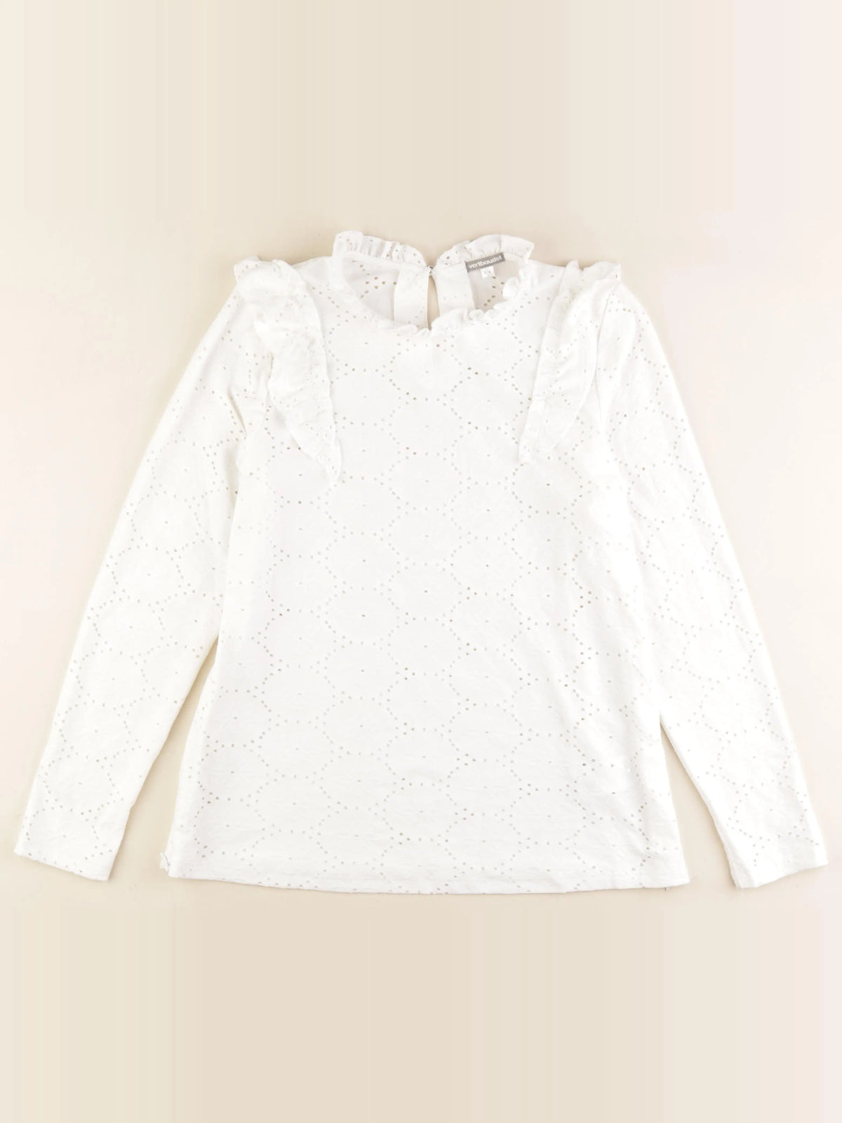 Vertbaudet - tee-shirt grossesse, allaitement blanc - 38 à 40