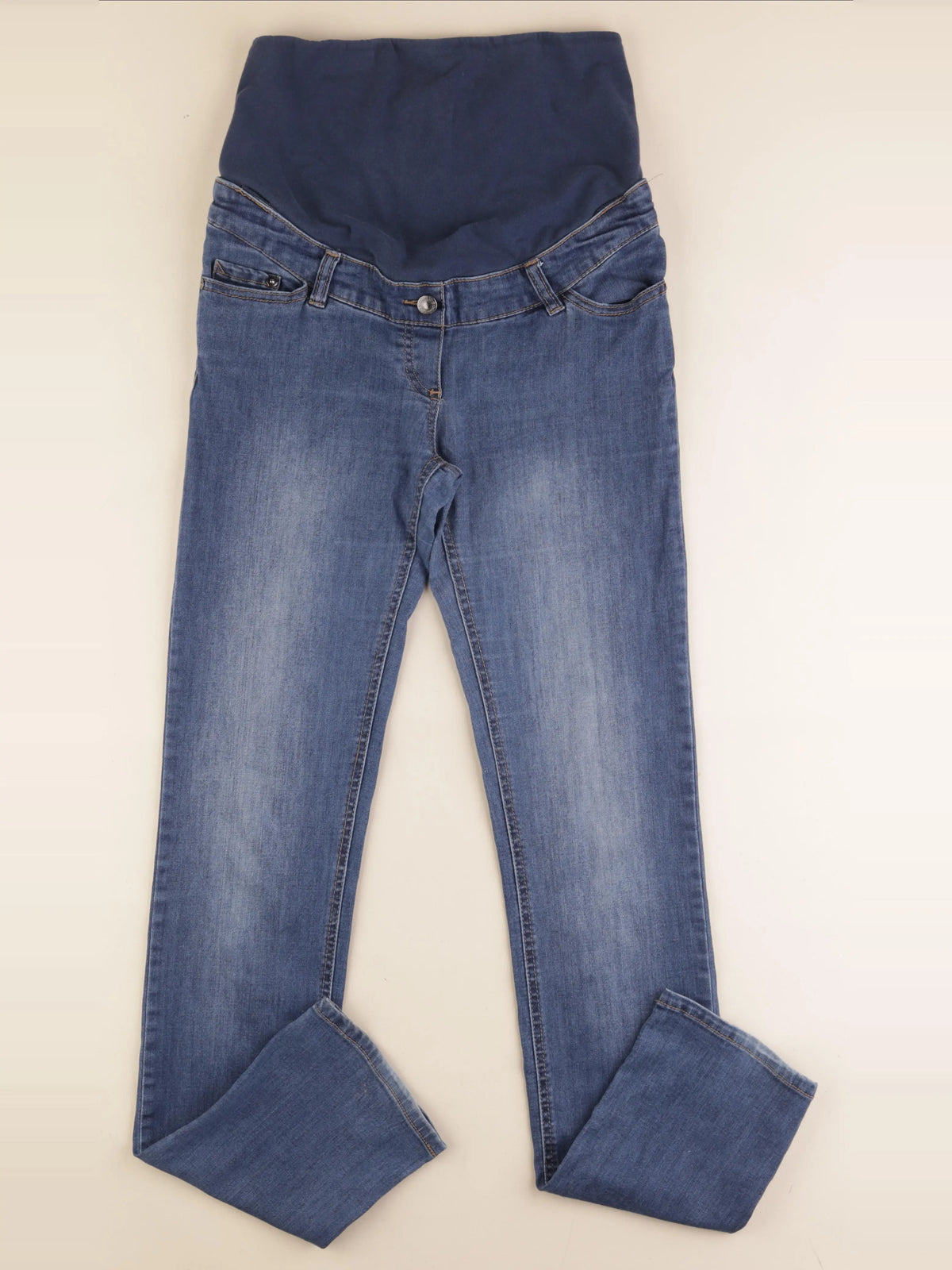 Vertbaudet - jean grossesse bleu - 38