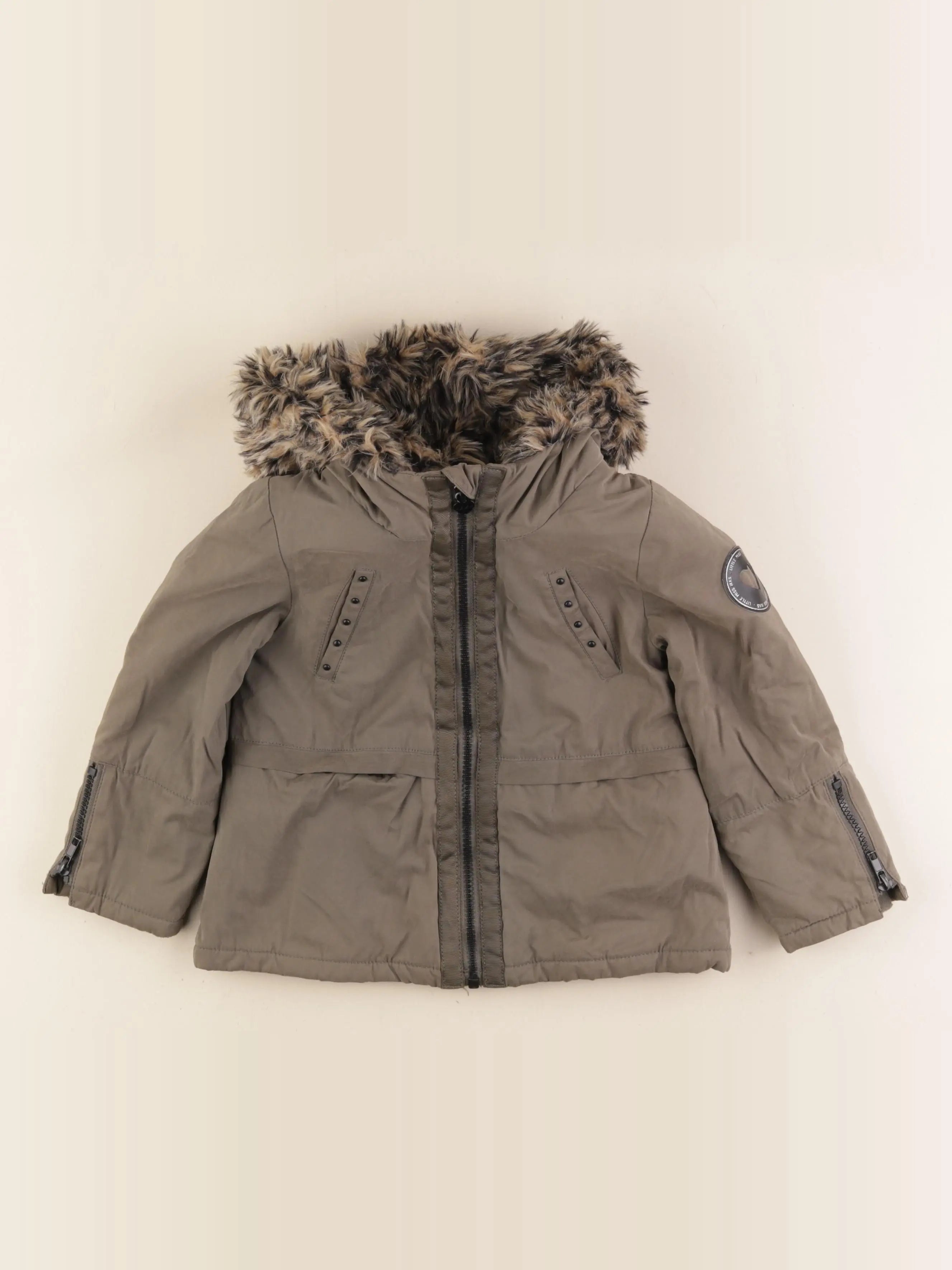 IKKS - parka vert - 3 ans
