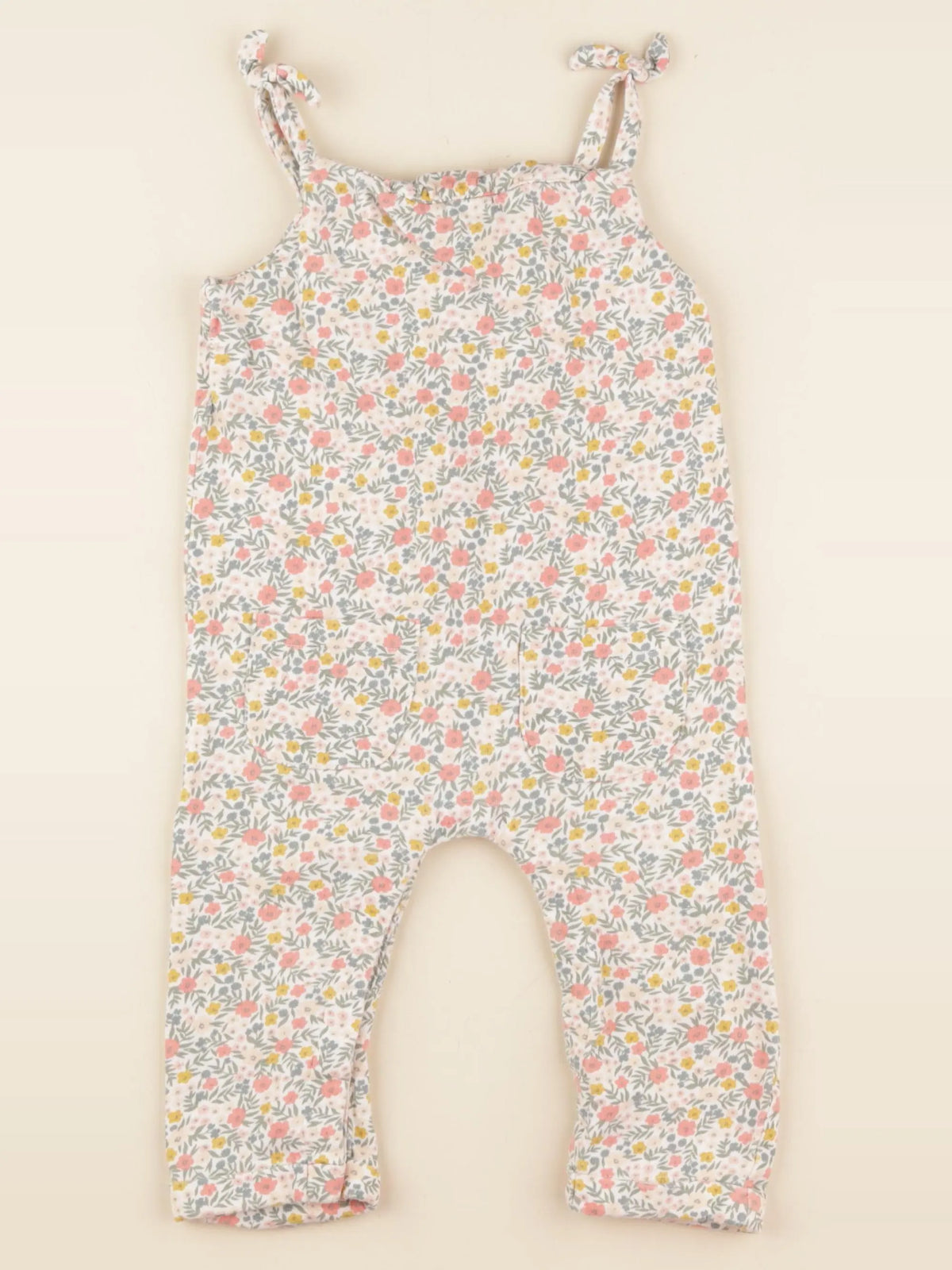 Vertbaudet - combinaison multicolore - 18 mois