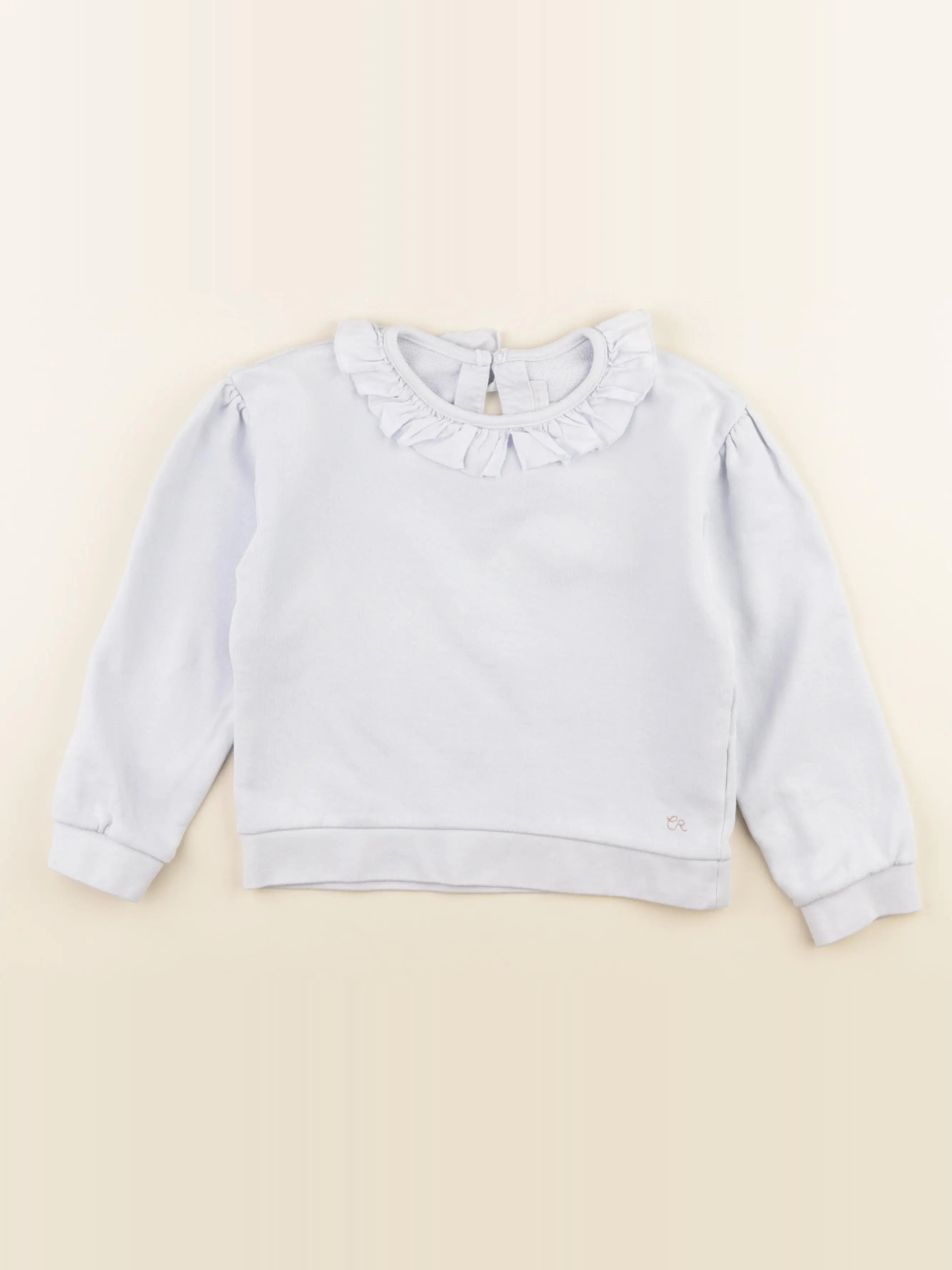 Cadet Rousselle - sweat bleu - 8 ans