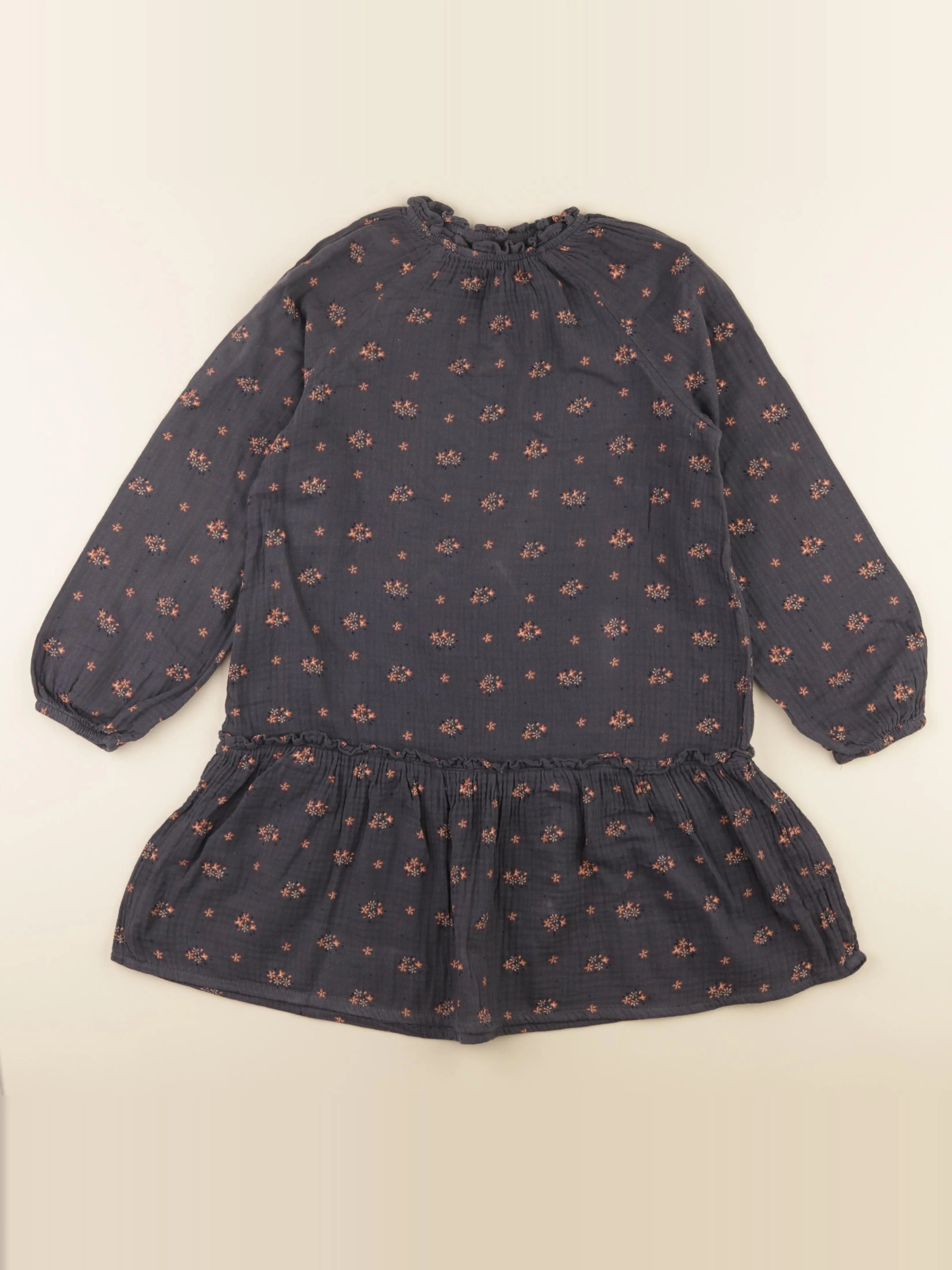 Vertbaudet - robe bleu - 10 ans