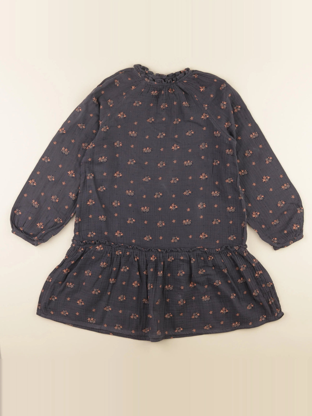 Vertbaudet - robe bleu - 10 ans