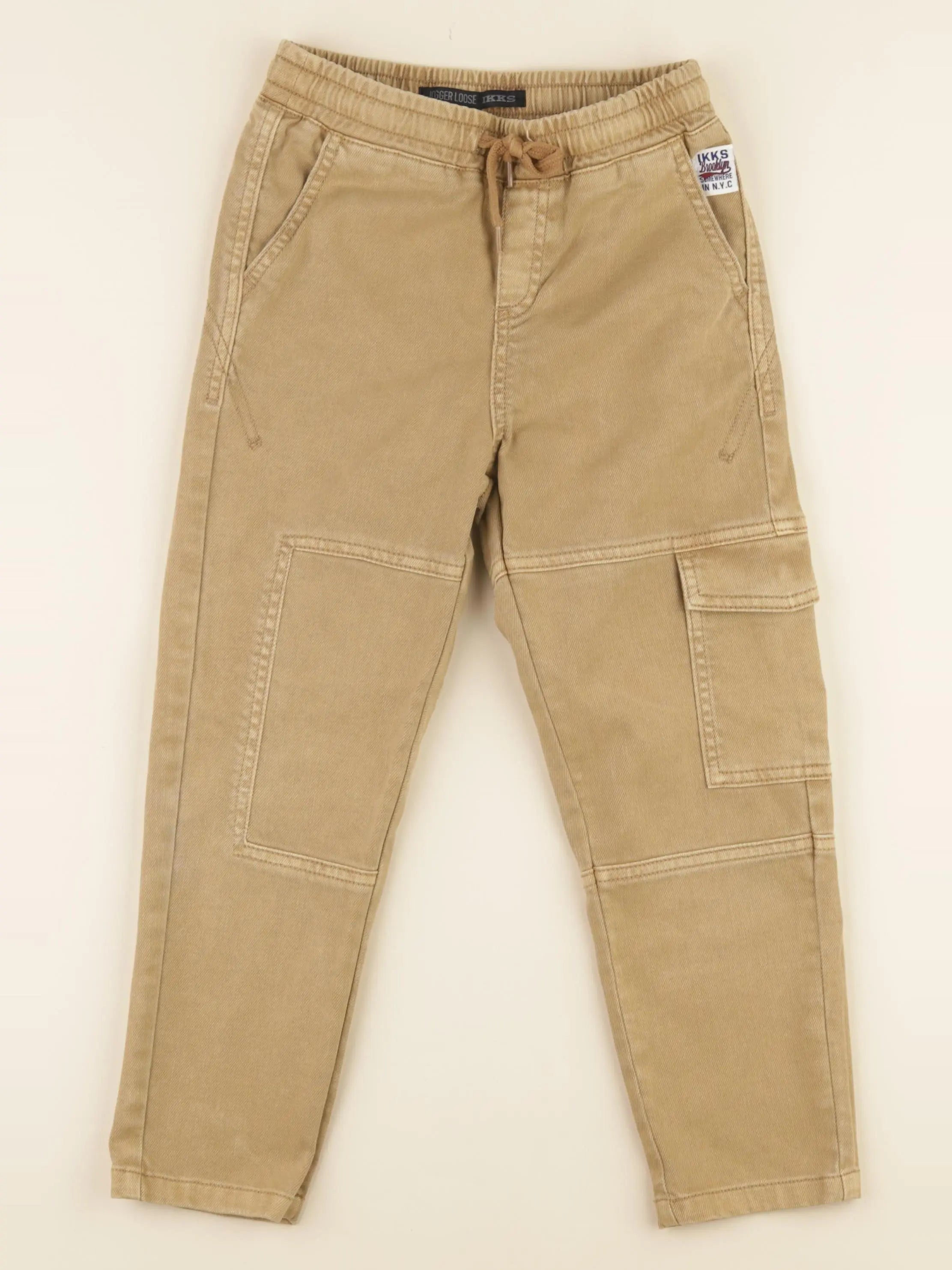 IKKS - pantalon beige - 7 ans