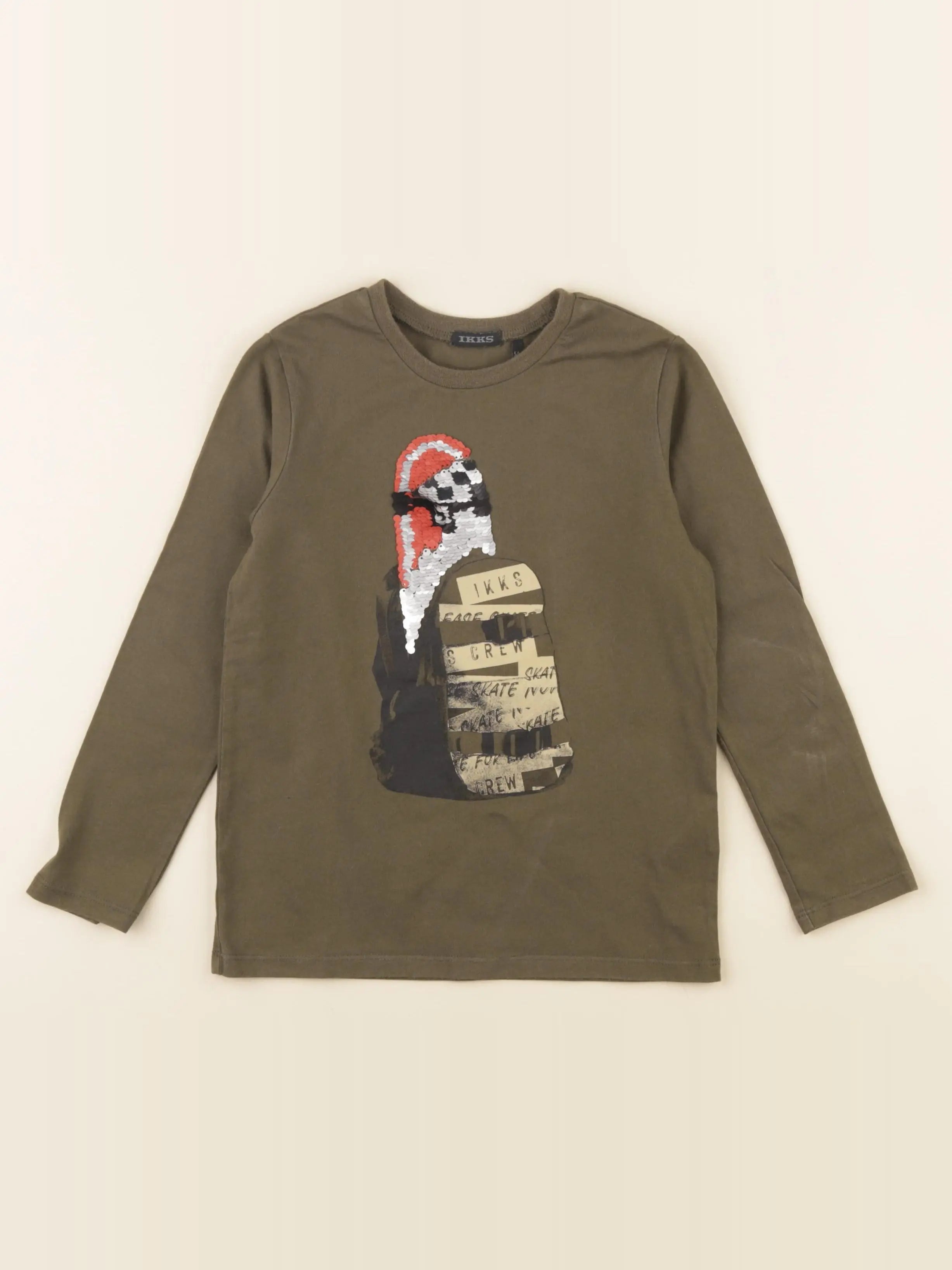 IKKS - tee-shirt vert - 5 ans