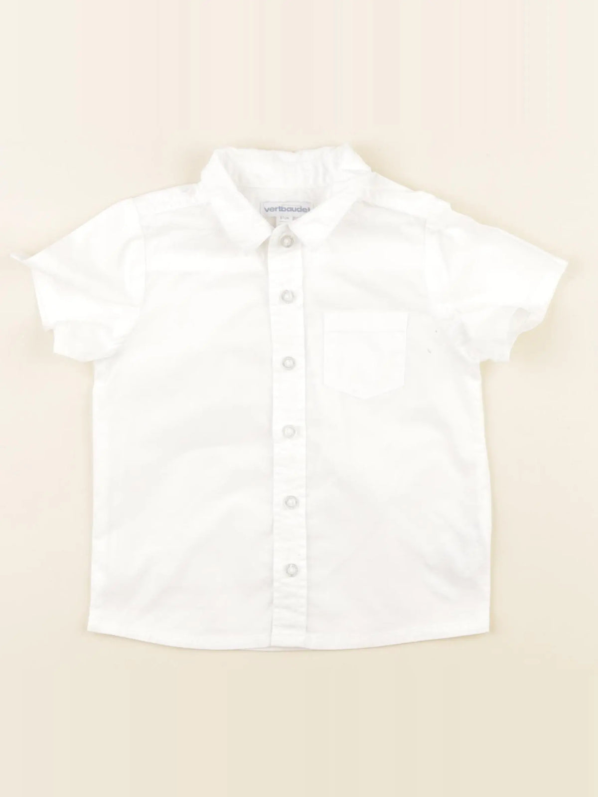 Vertbaudet - chemise blanc - 18 mois