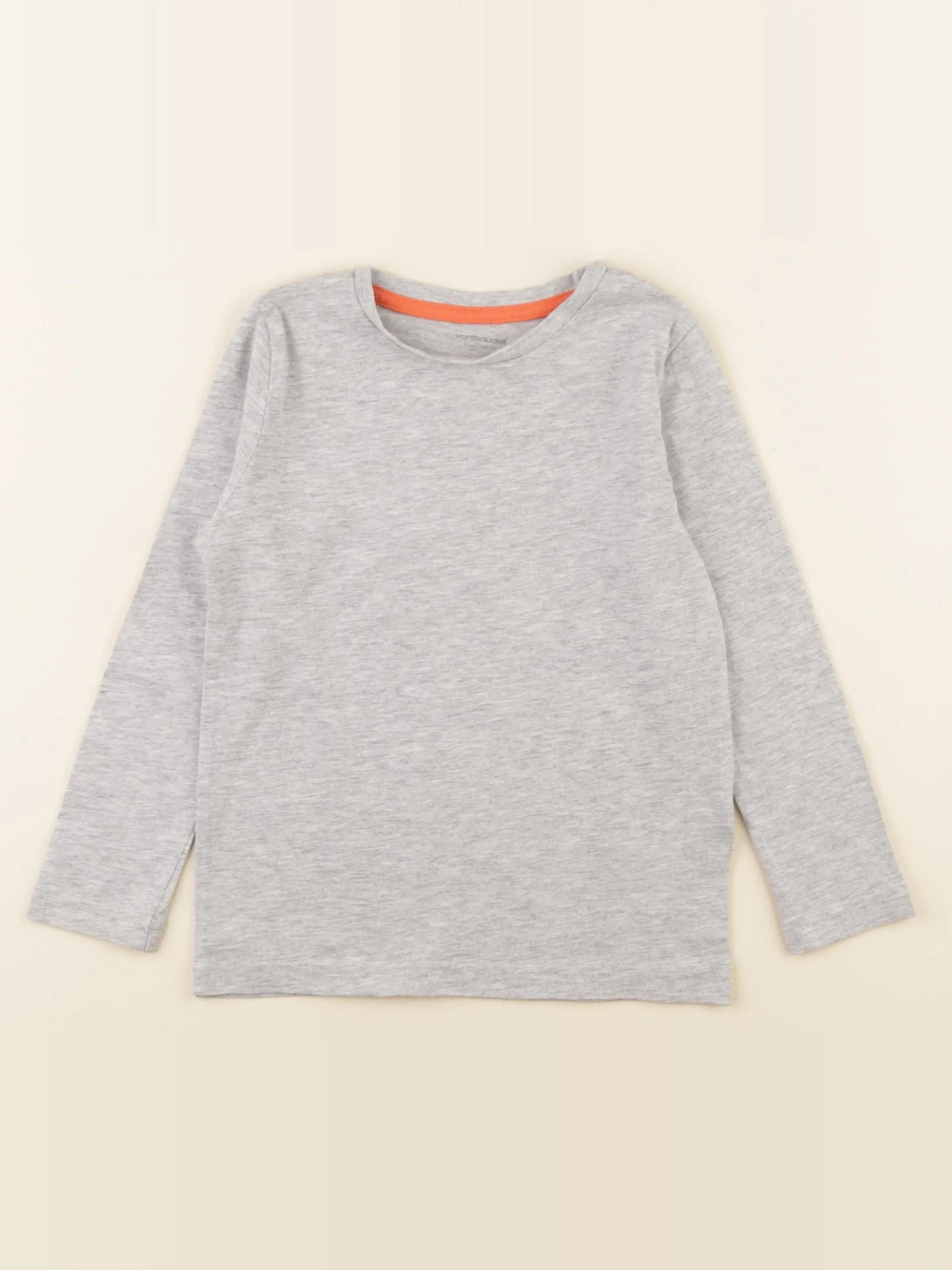 Vertbaudet - tee-shirt gris - 5 ans