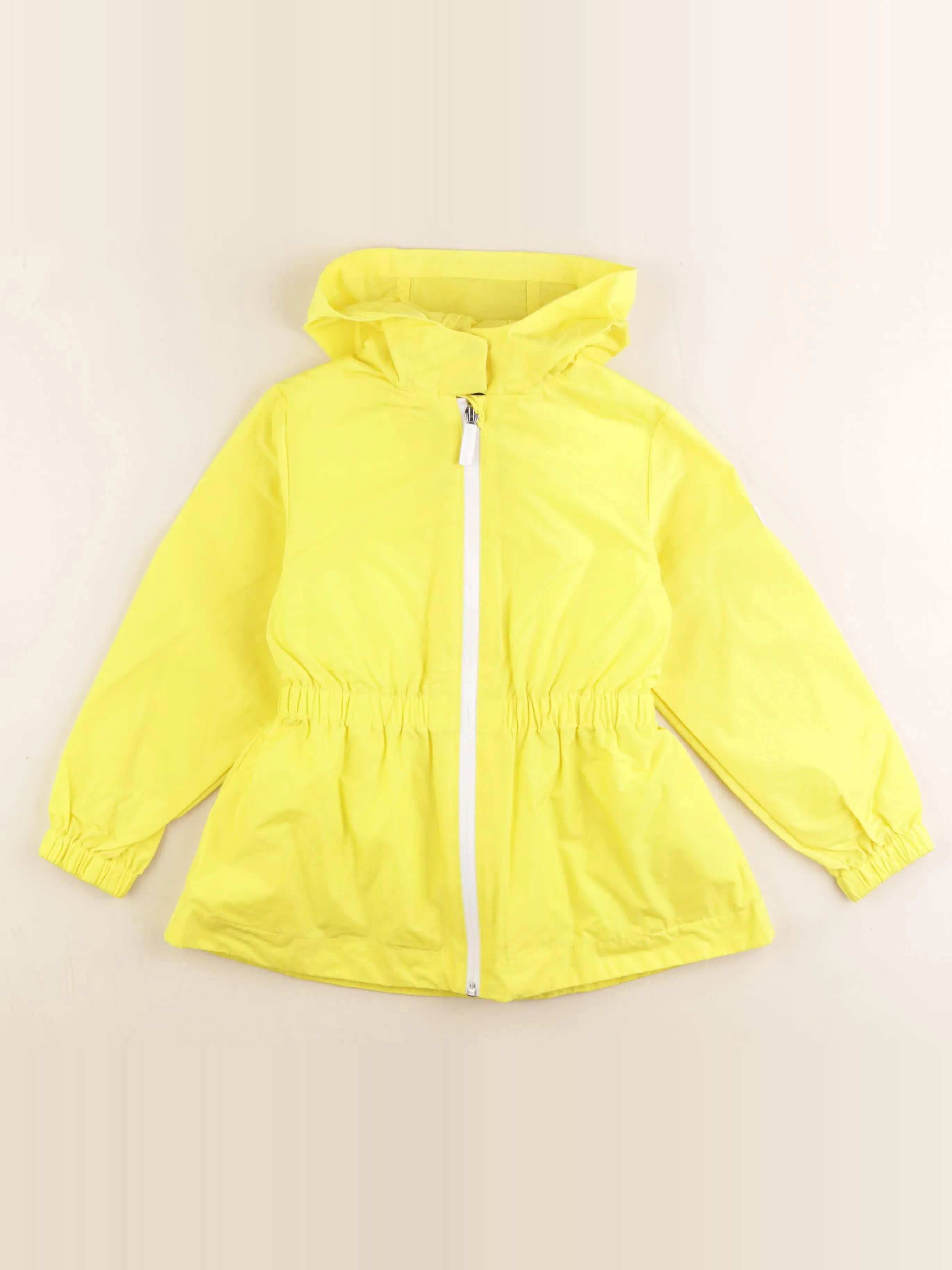 Jacadi - coupe-vent jaune fluo - 5 ans