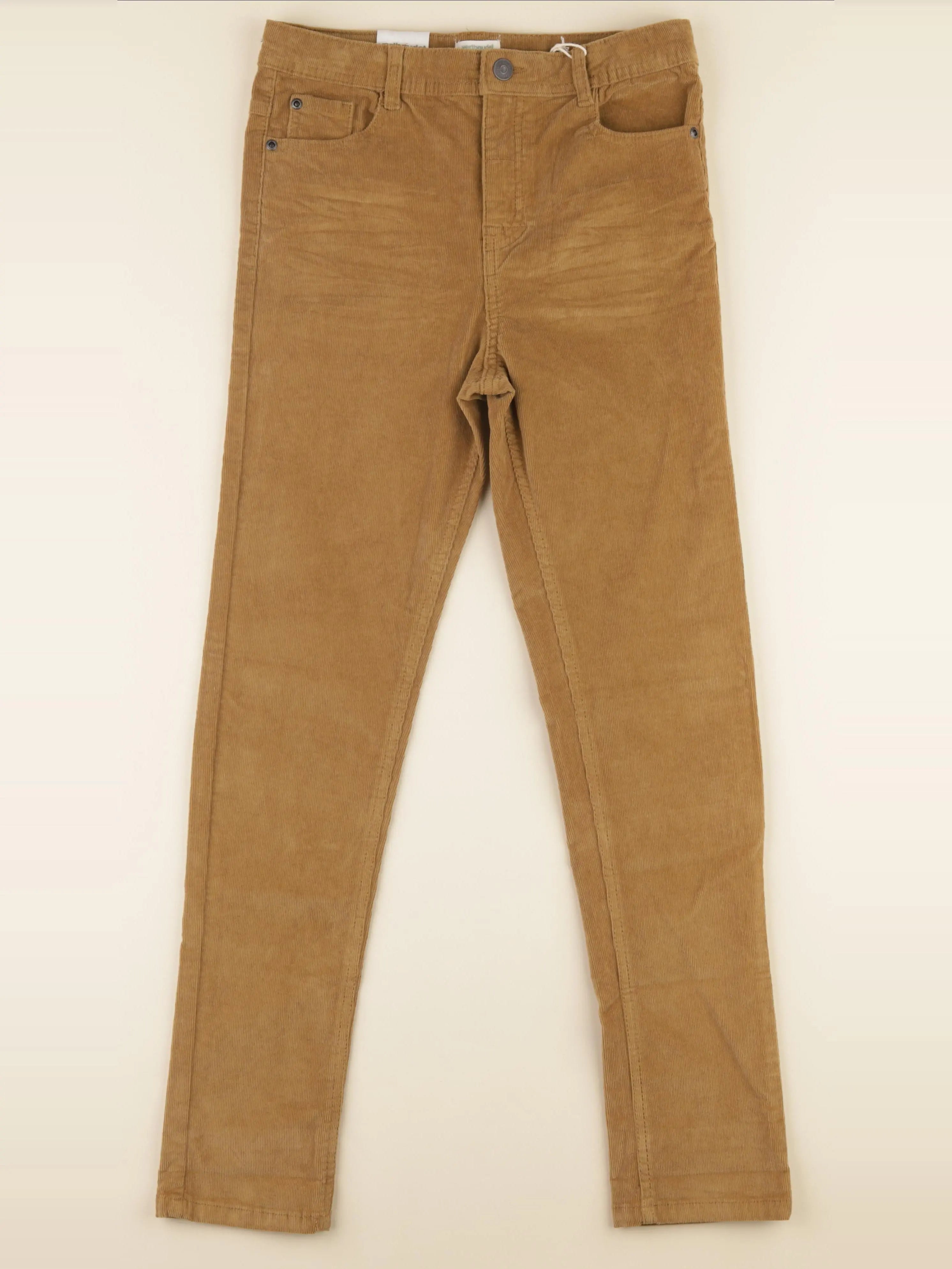 Vertbaudet - pantalon marron - 12 ans