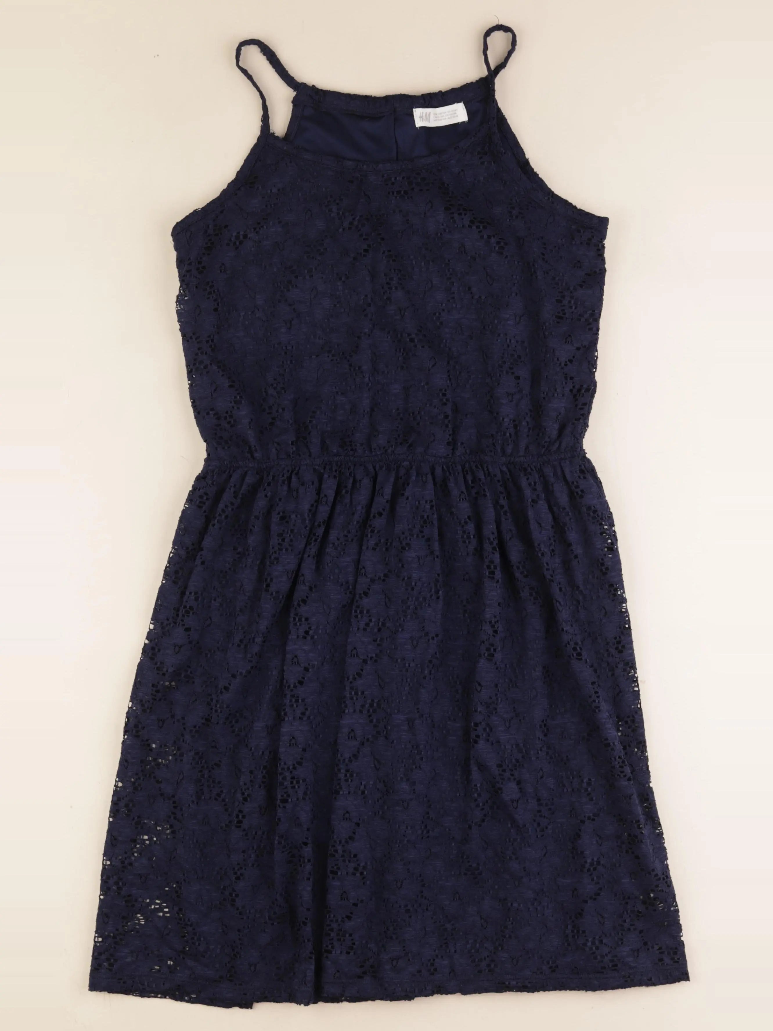 H&M - robe bleu - 12/14 ans