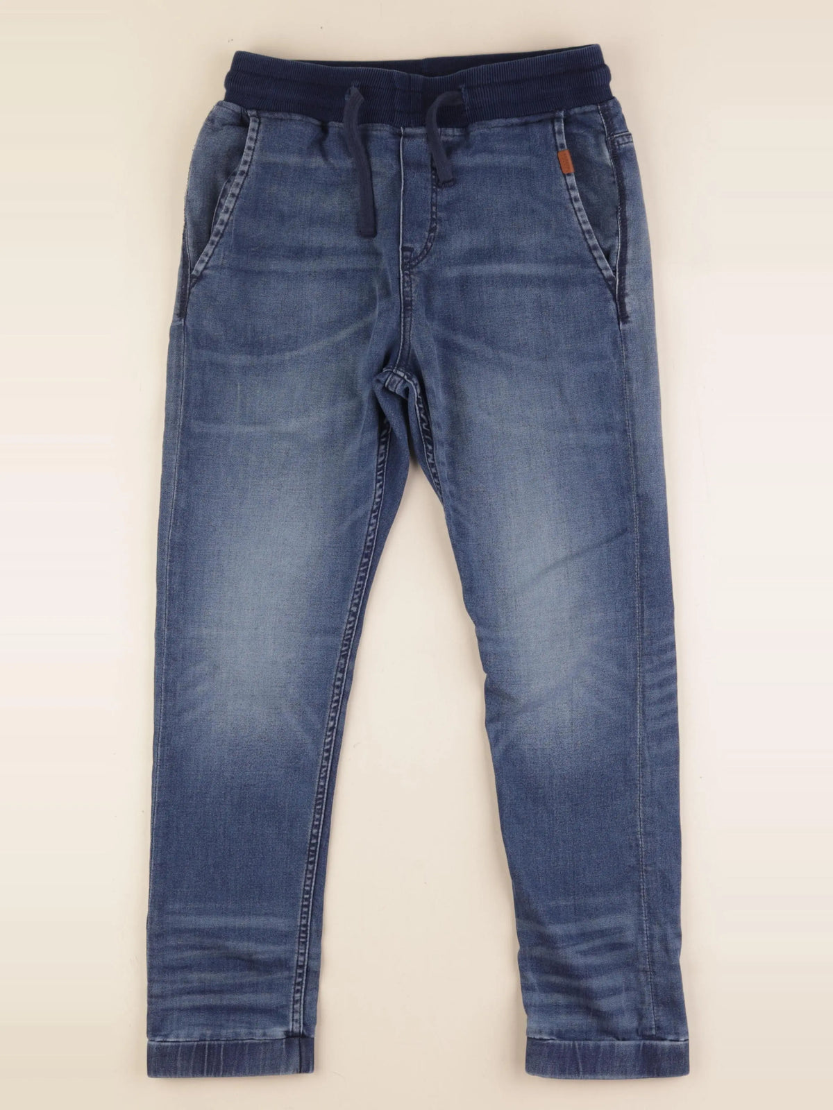 H&M - jegging bleu - 11/12 ans