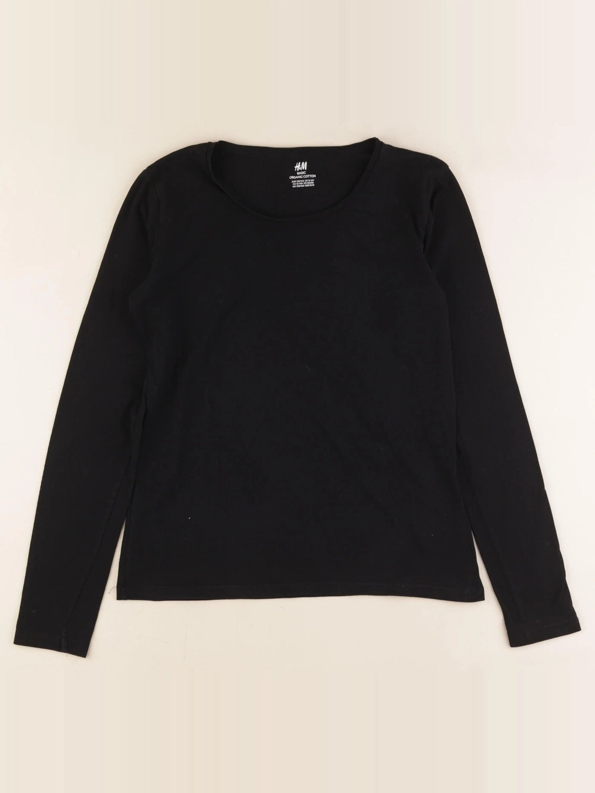 H&M - maillot de corps noir - 14 ans