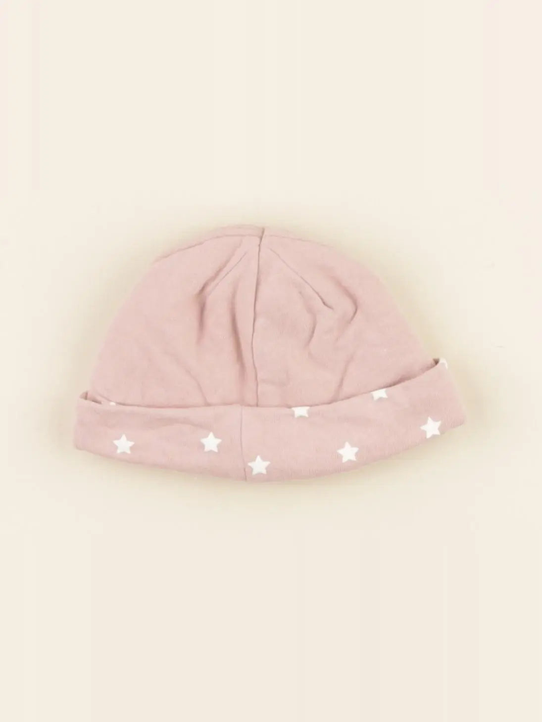 Vertbaudet - bonnet rose - 1 mois