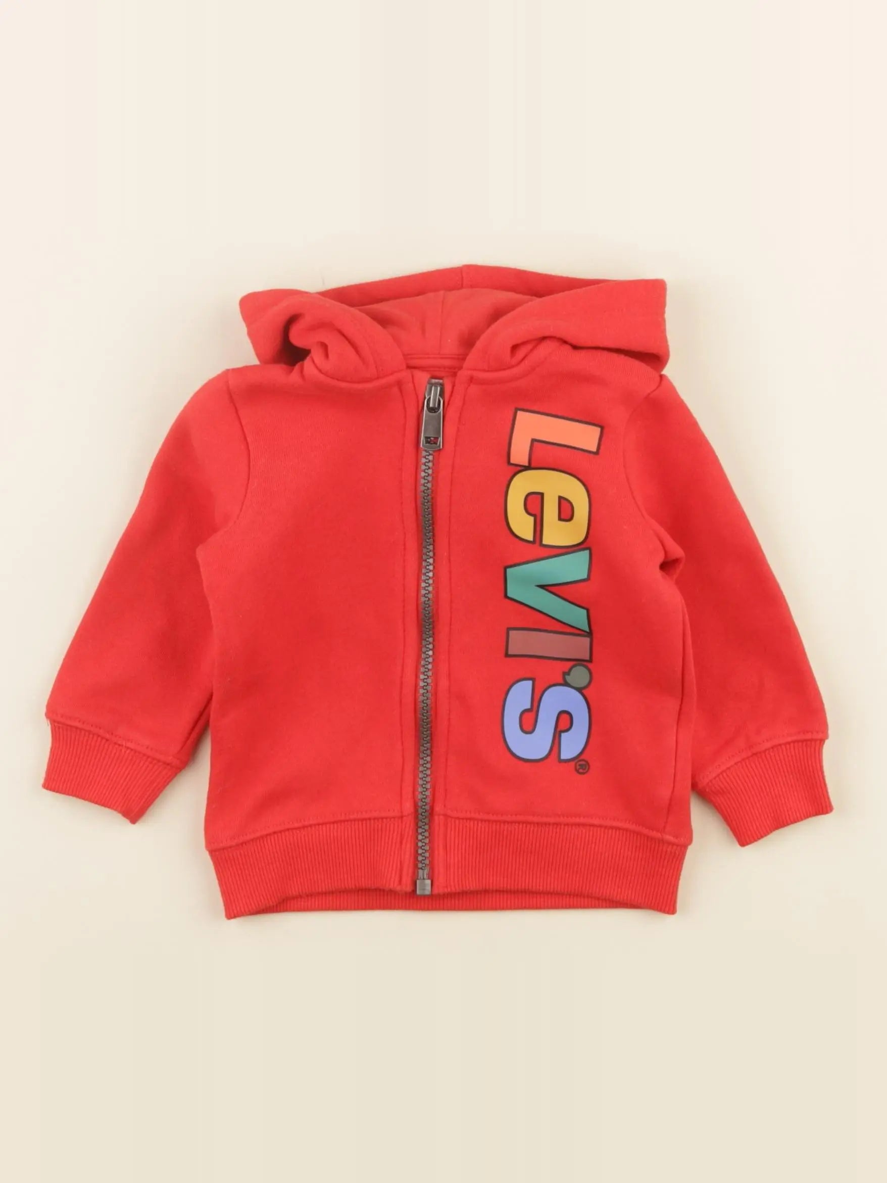 Levi's - sweat rouge - 6 mois