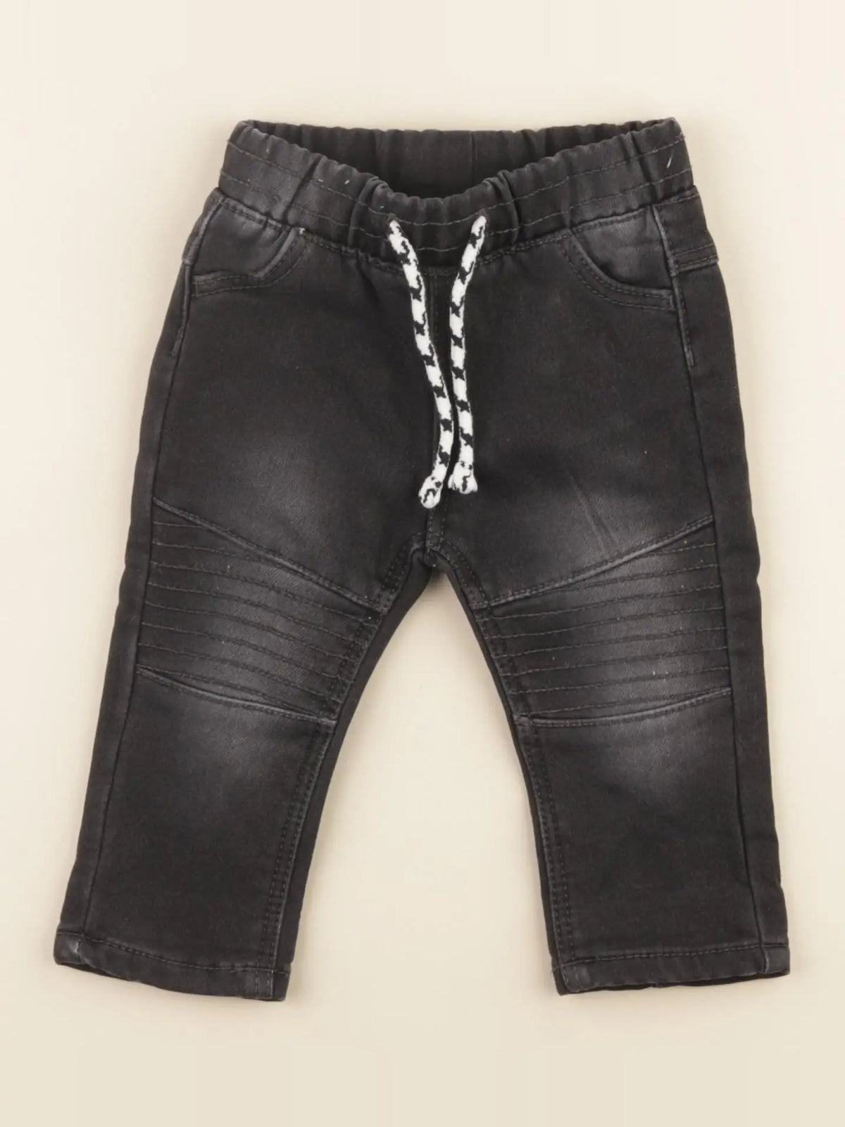 IKKS - jean noir - 6 mois