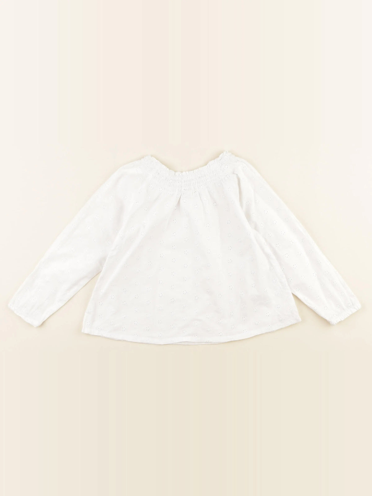 Vertbaudet - tee-shirt blanc - 5 ans
